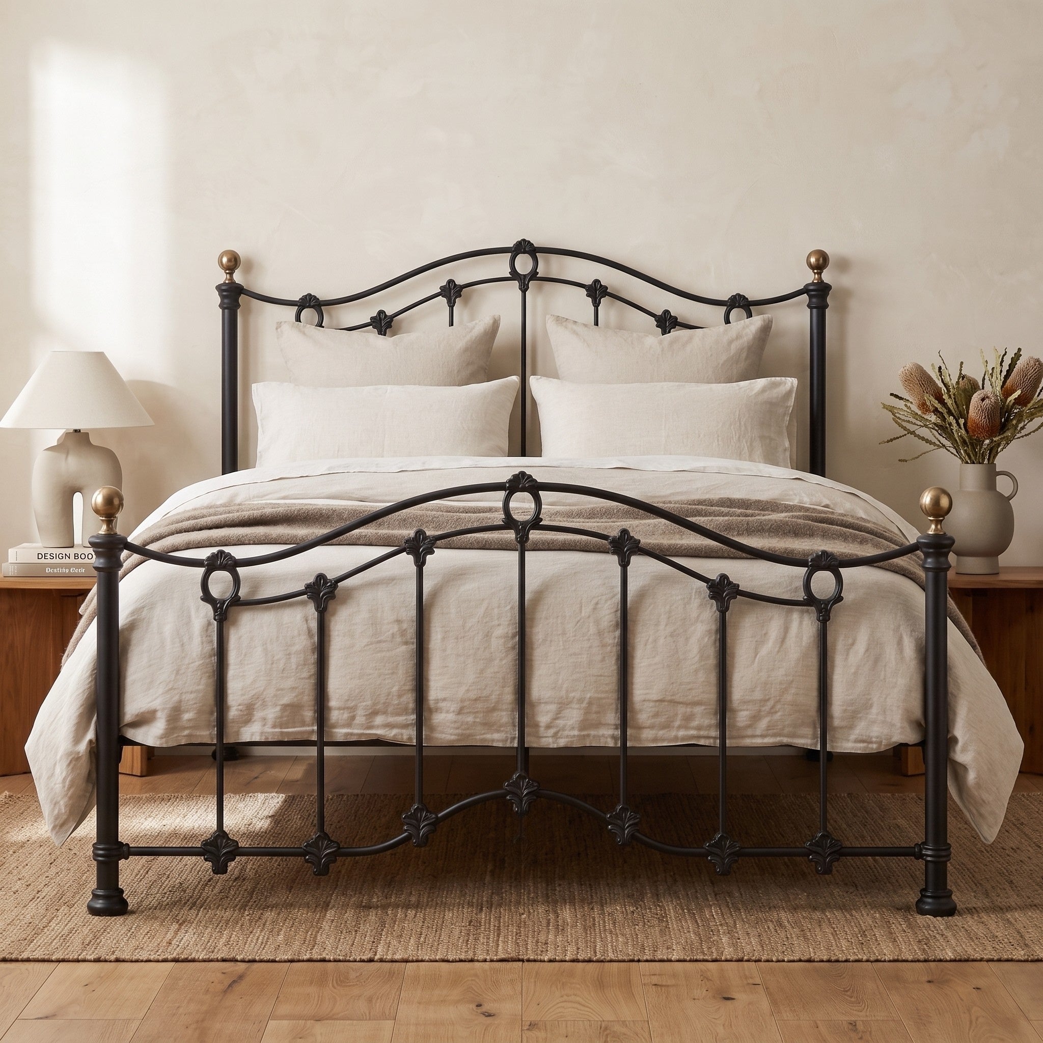 Clareville Cast Iron Bed Frame