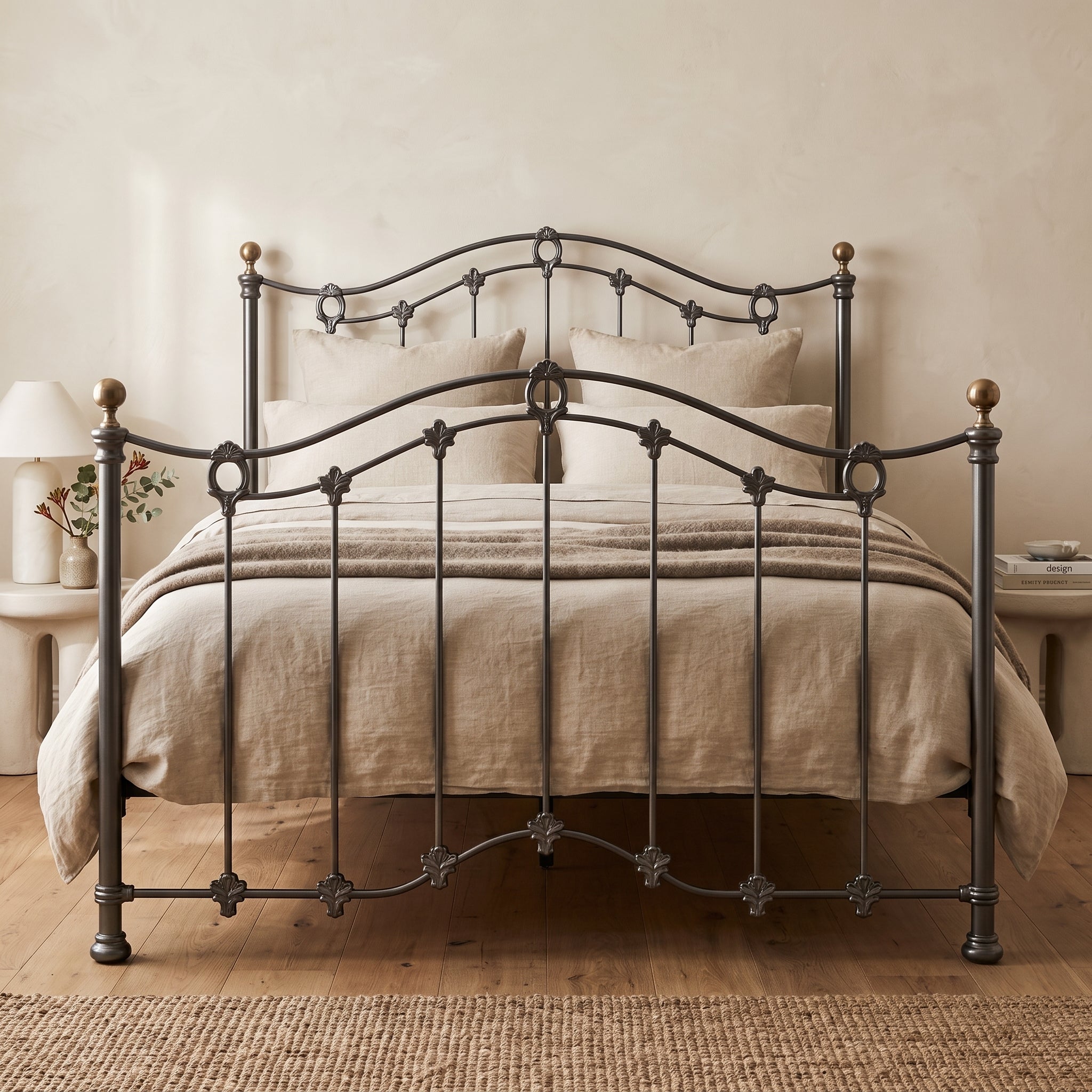 Clareville Cast Iron Bed Frame