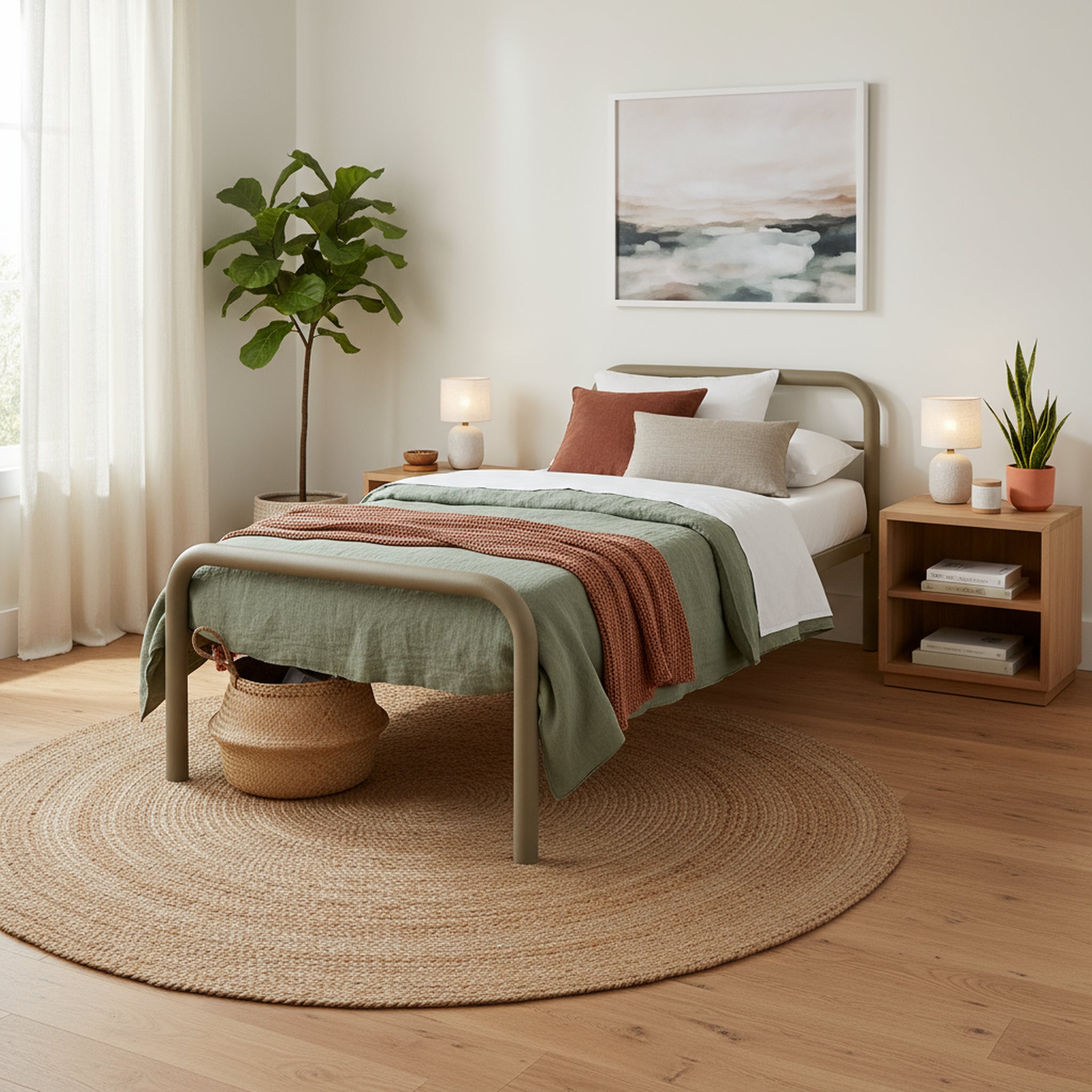 Classic Metal Bed Frame