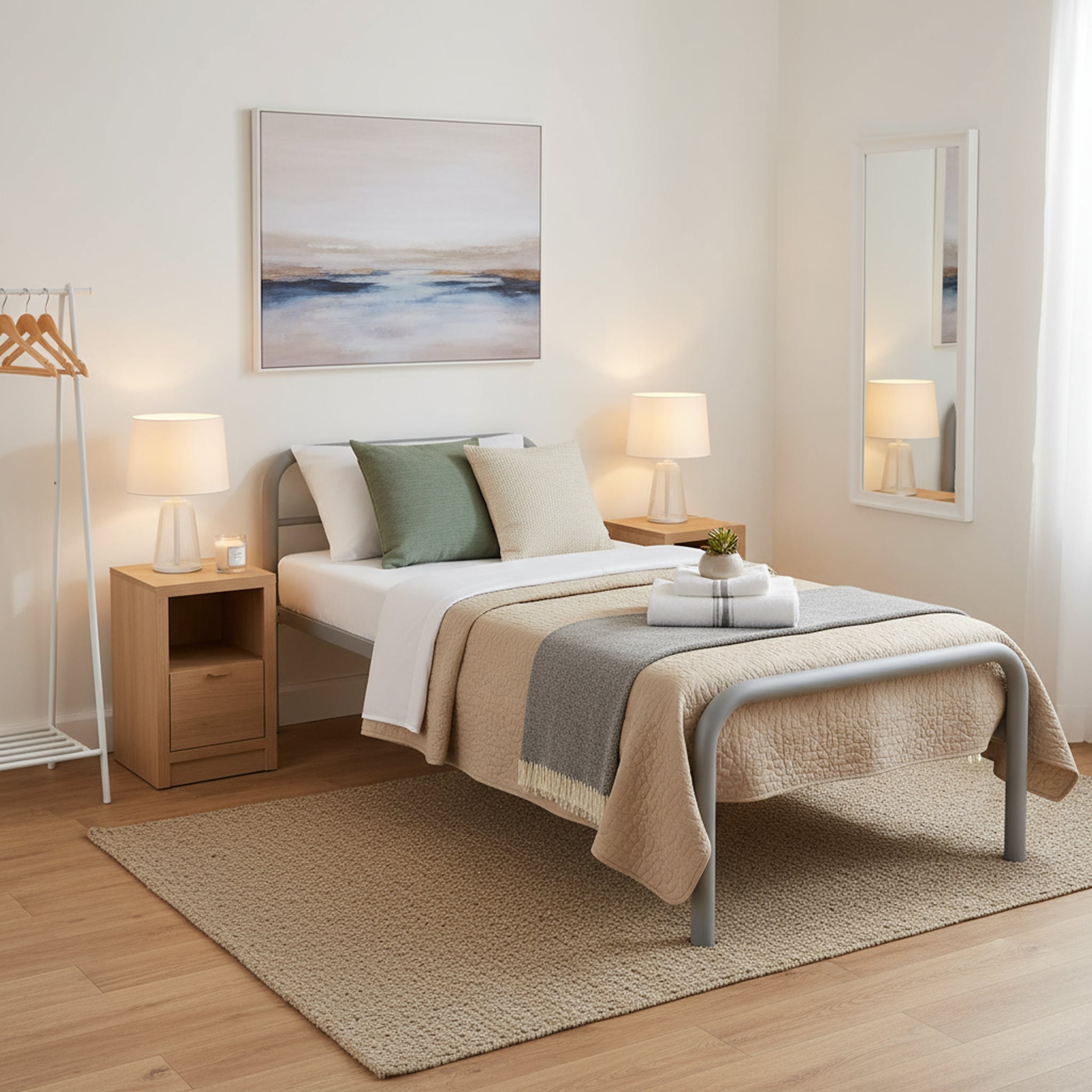 Classic Metal Bed Frame