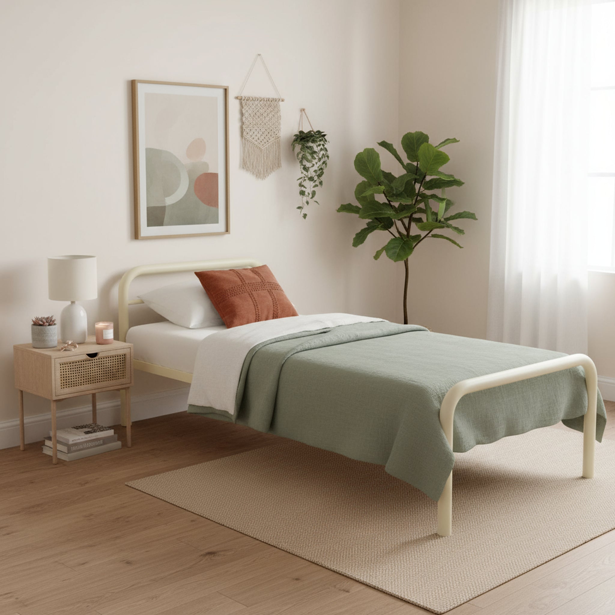 Classic Metal Bed Frame