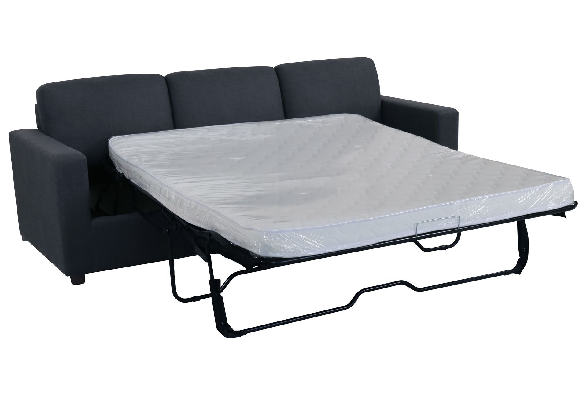 Cloud 3 Seater Sofa Bed With Chaise - Queen Size