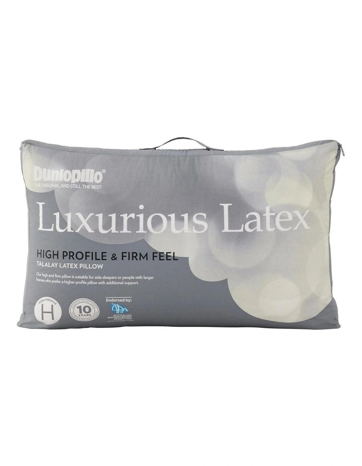 Luxurious Latex High Profile & Firm Feel Pillow