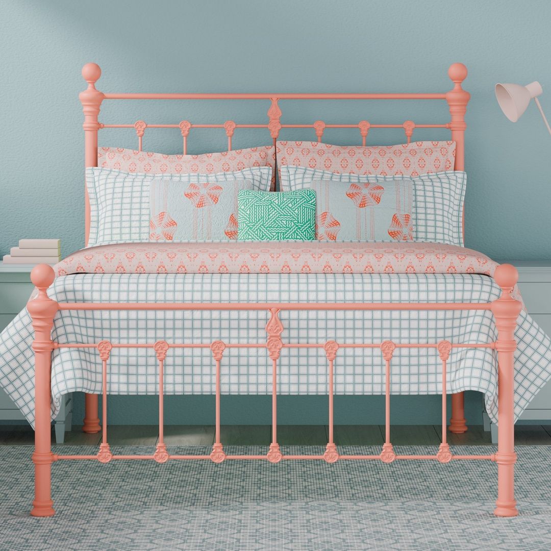 Hobart Cast Iron Bed Frame with Low Foot