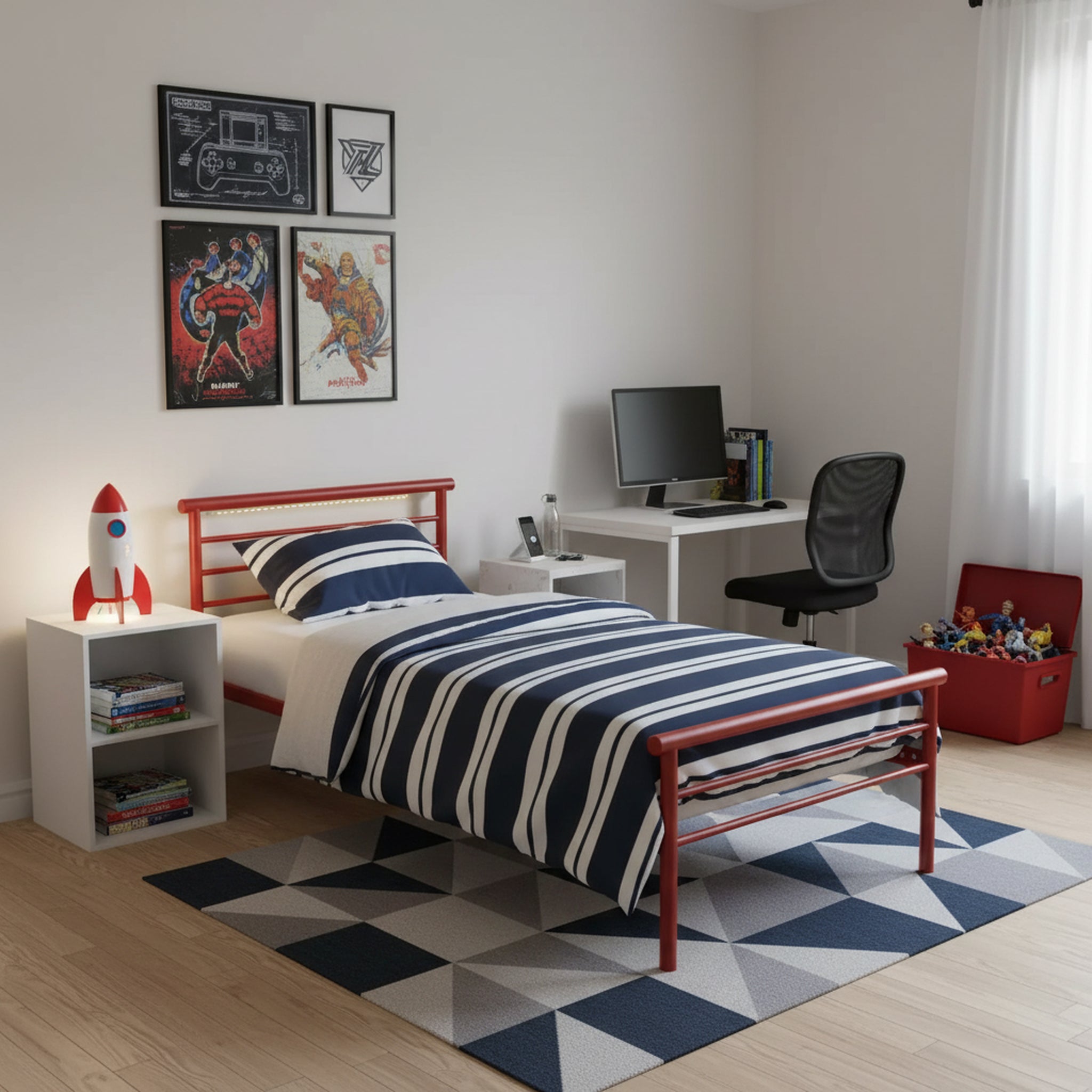 Industry Metal Bed Frame