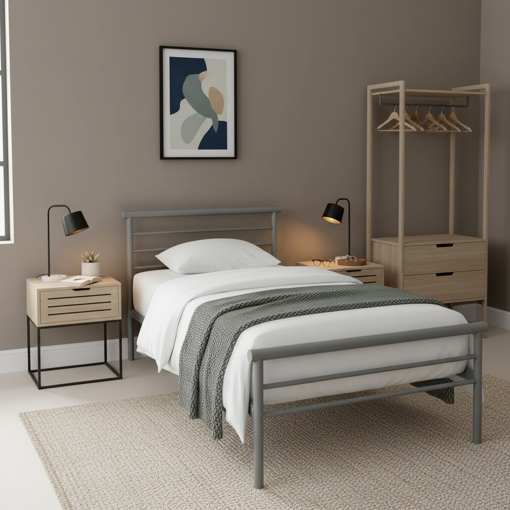 Industry Metal Bed Frame