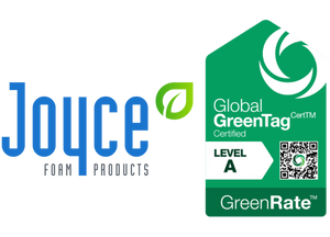 Joyce Foams with Global GreenTag Level A certification for non-toxic, eco-friendly mattress materials