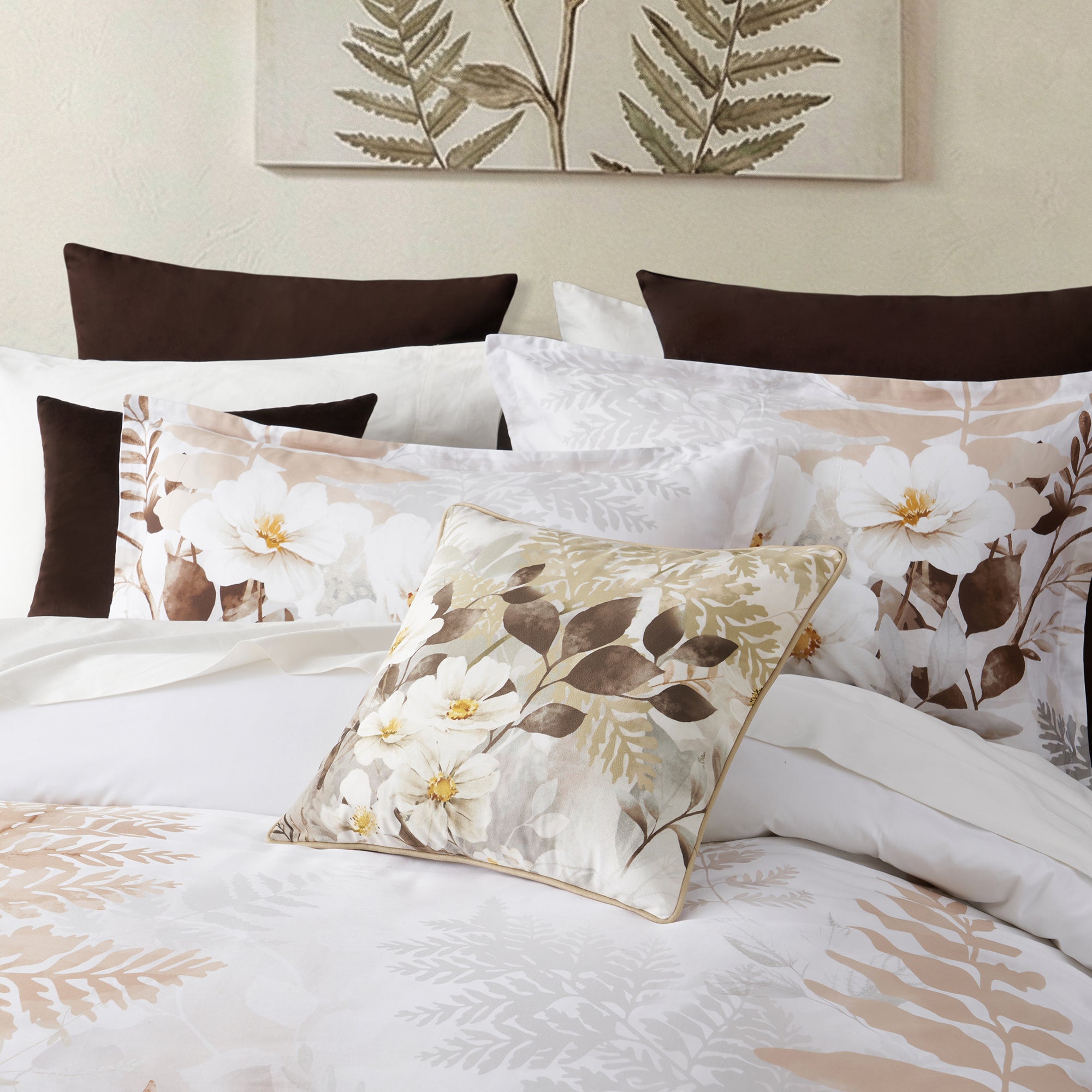 Jubilee Quilt Cover Set Natural