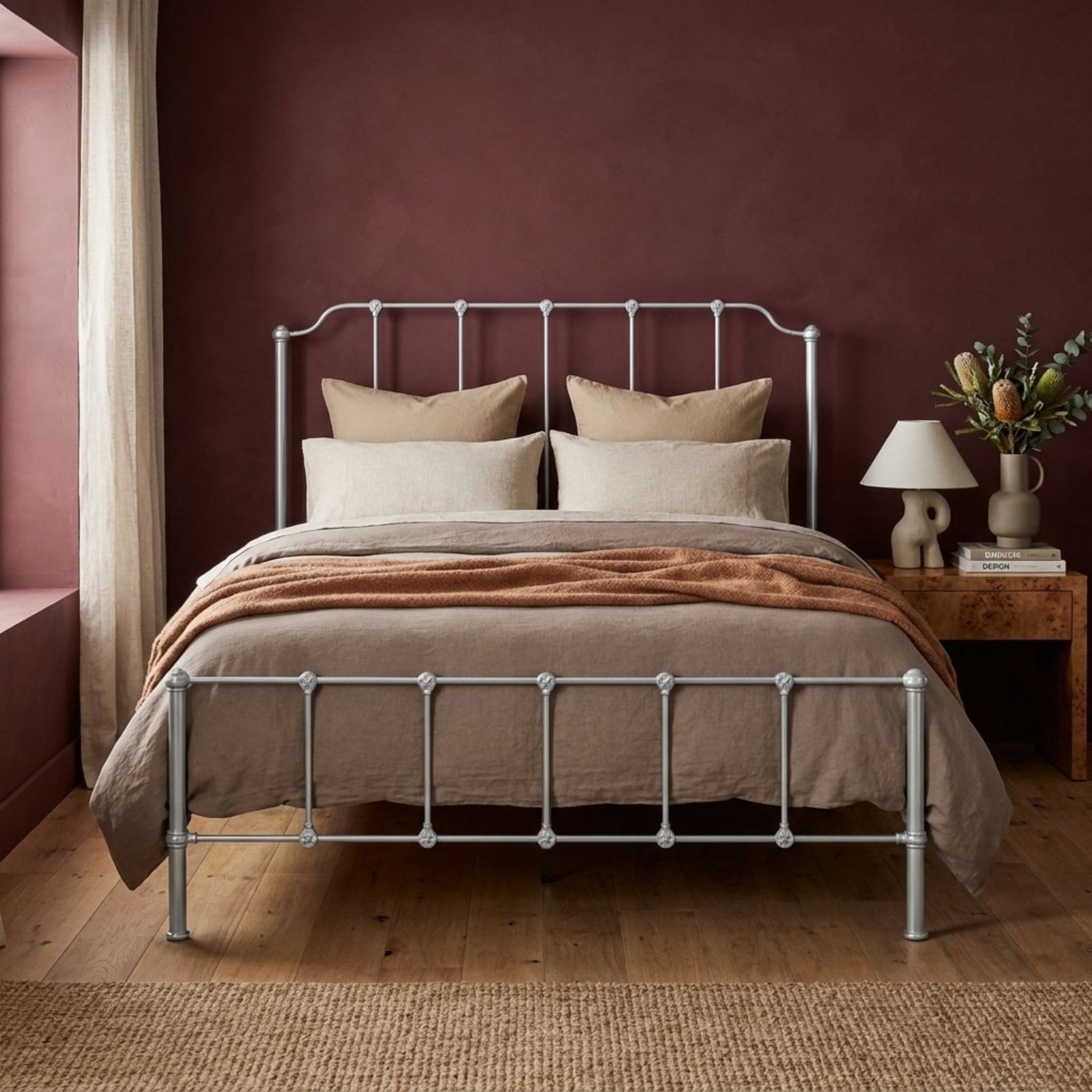 Jubilee Cast Iron Bed Frame