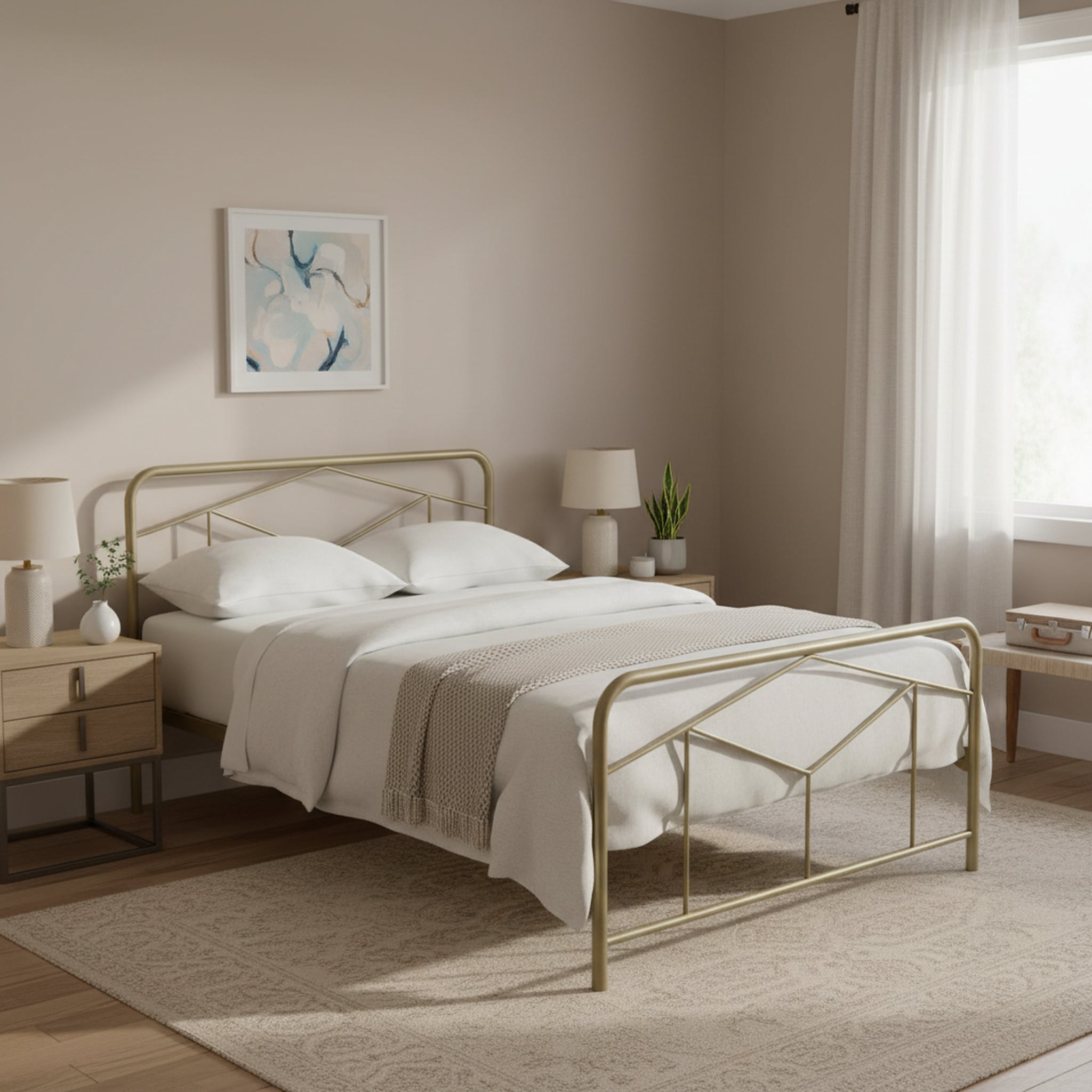 Luna Metal Bed Frame