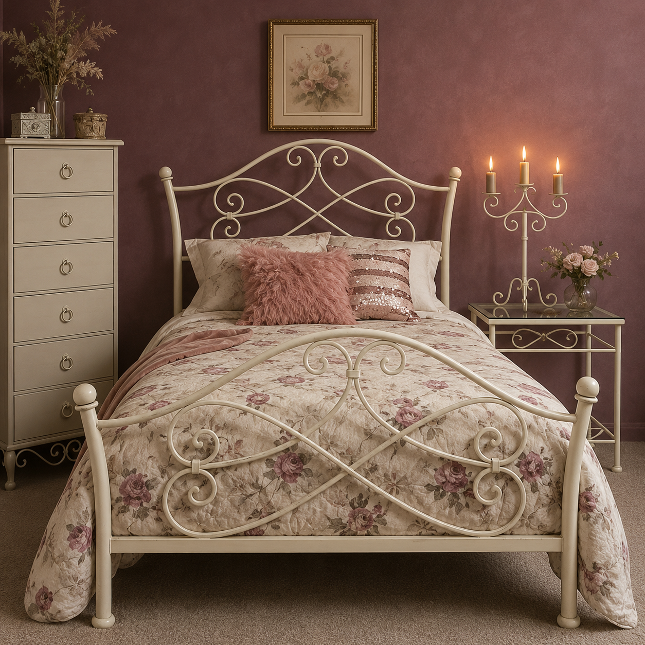 Madeline Metal Bed Frame