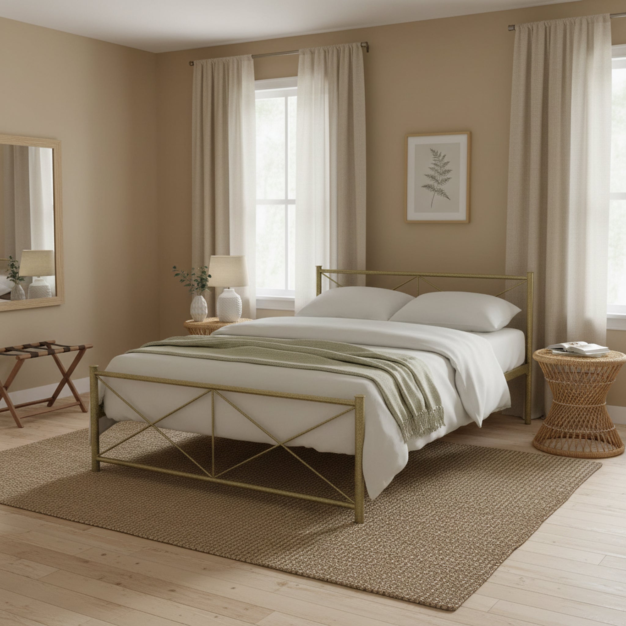 Madrid Metal Bed Frame