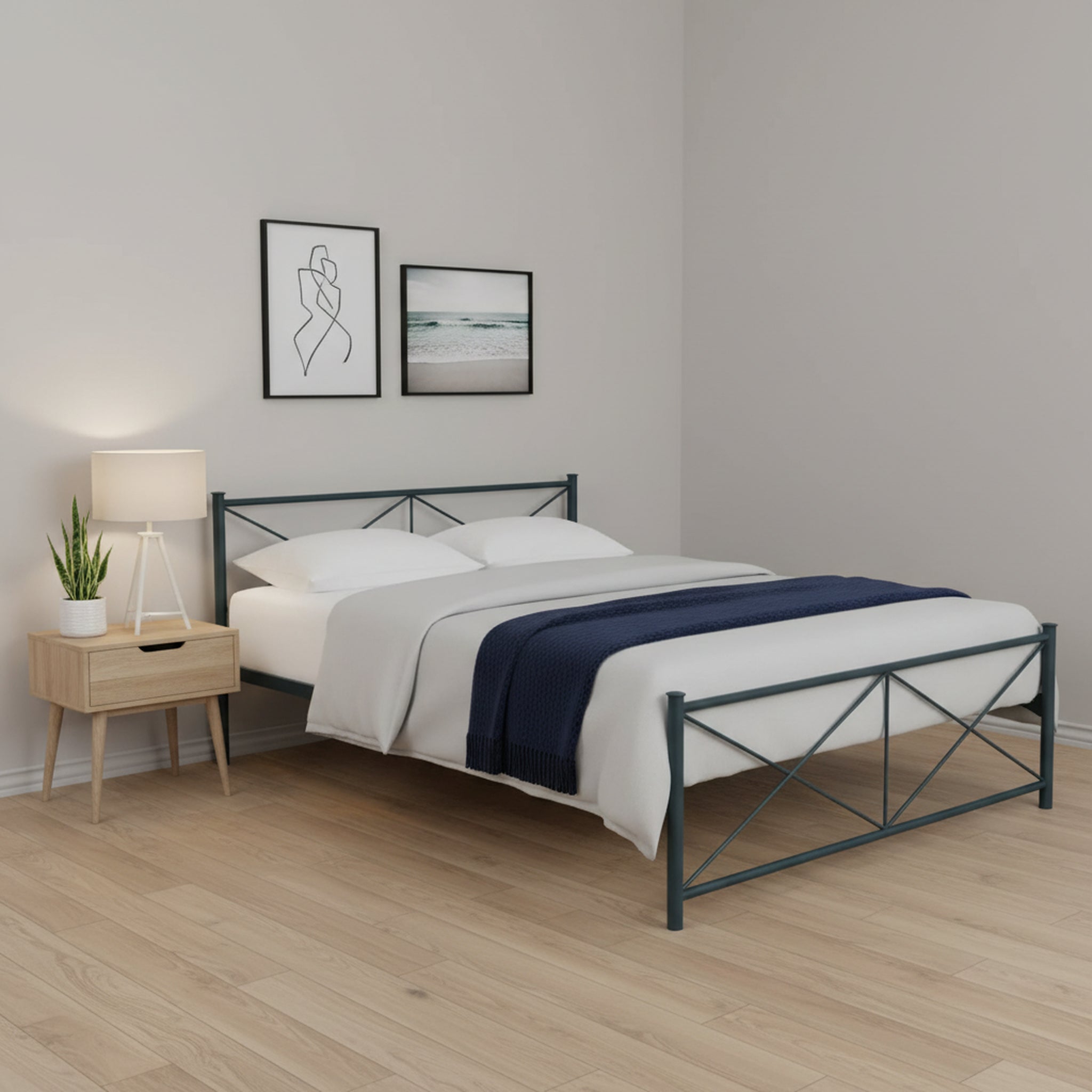 Madrid Metal Bed Frame