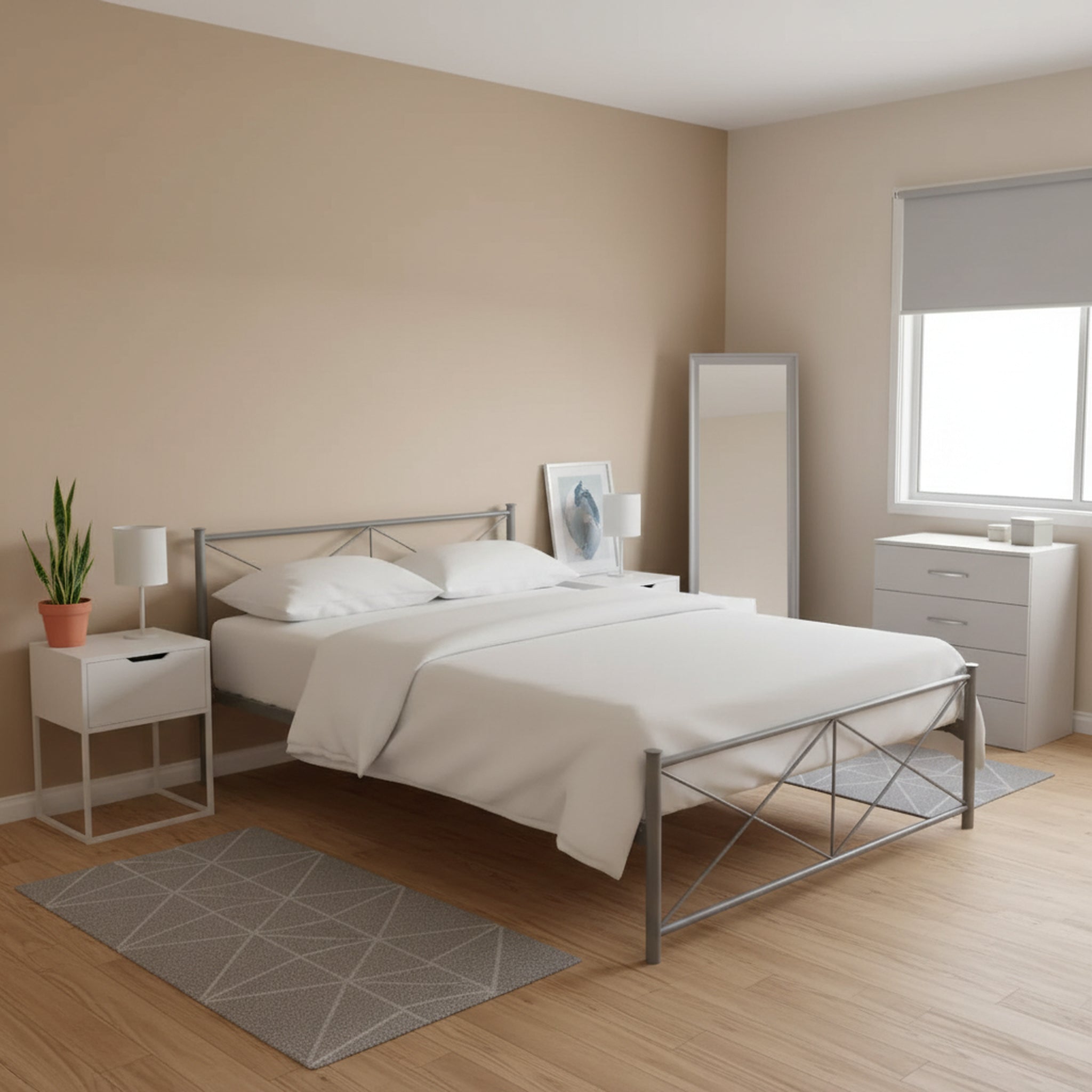 Madrid Metal Bed Frame