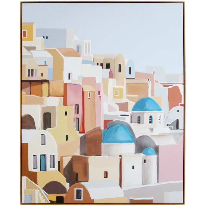 Mediterranean Print on Canvas