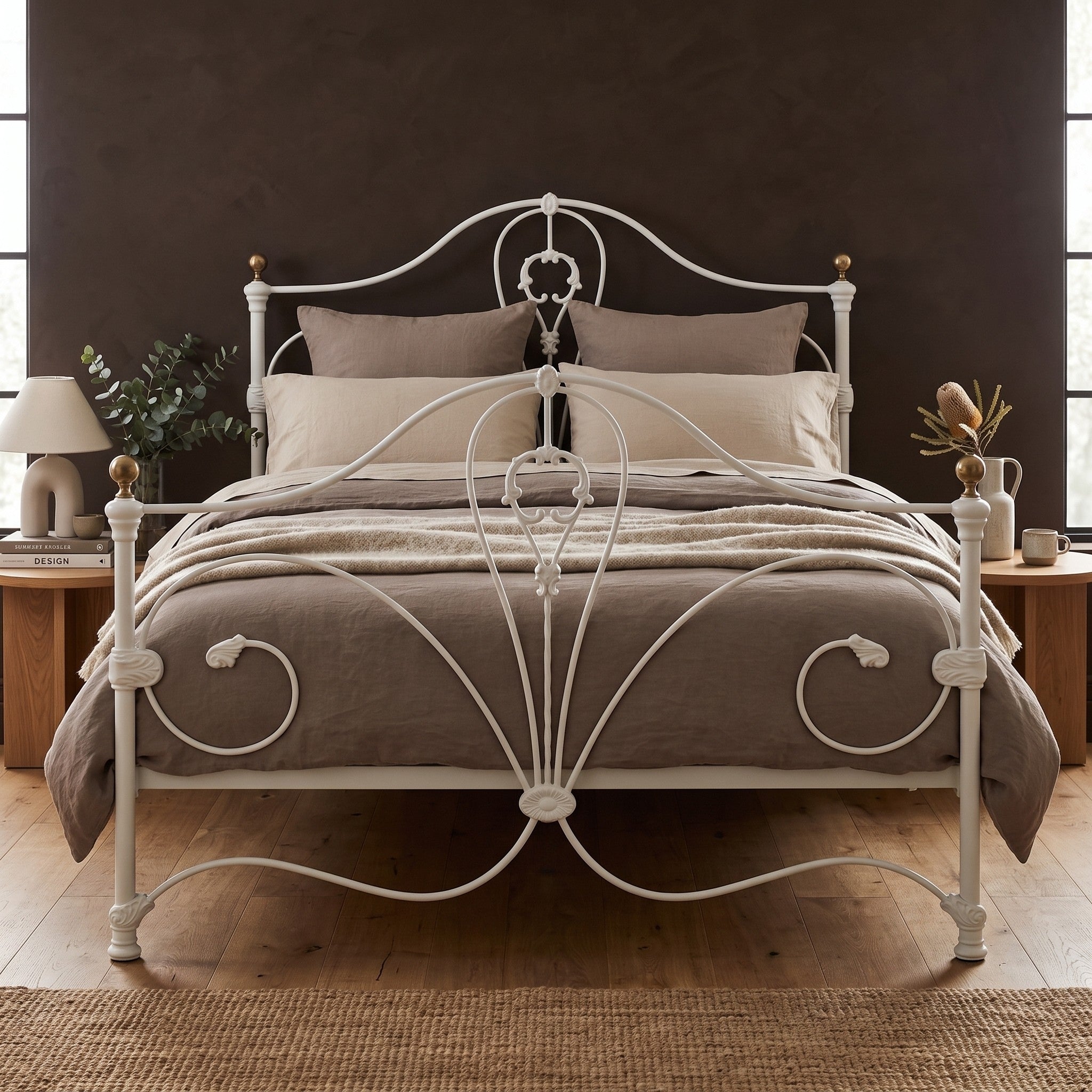 Melbourne Cast Iron Bed Frame