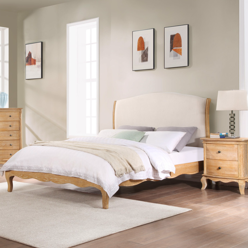 Milles Wood Bed Frame