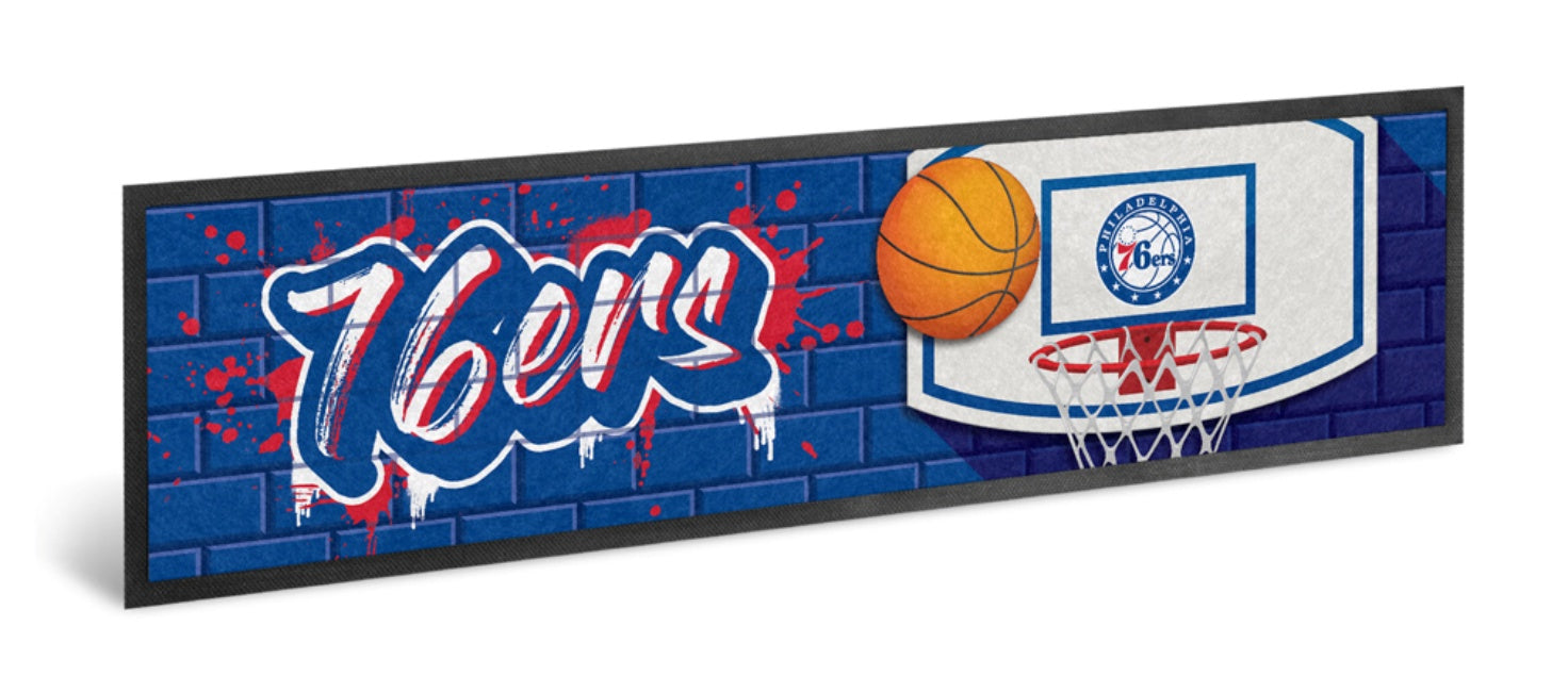 Philadelphia 76ers Bar Runner