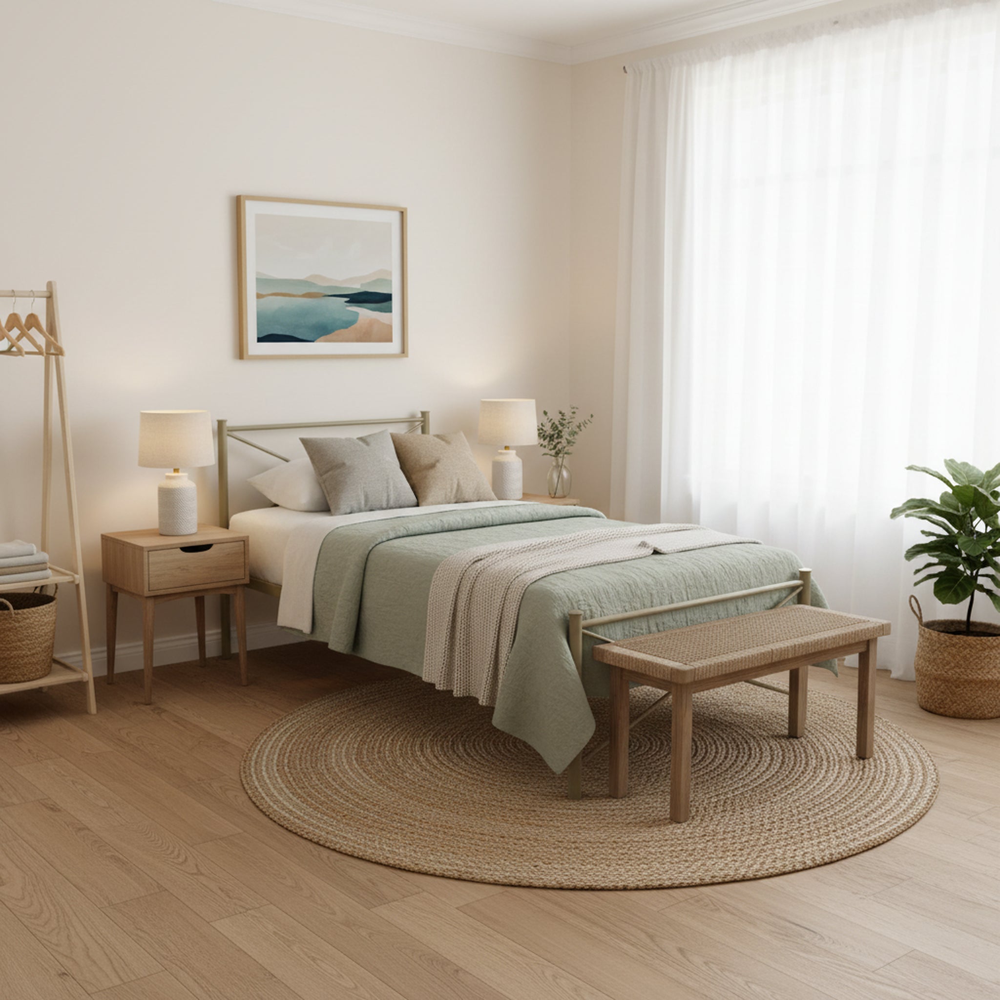 Paris Metal Bed Frame