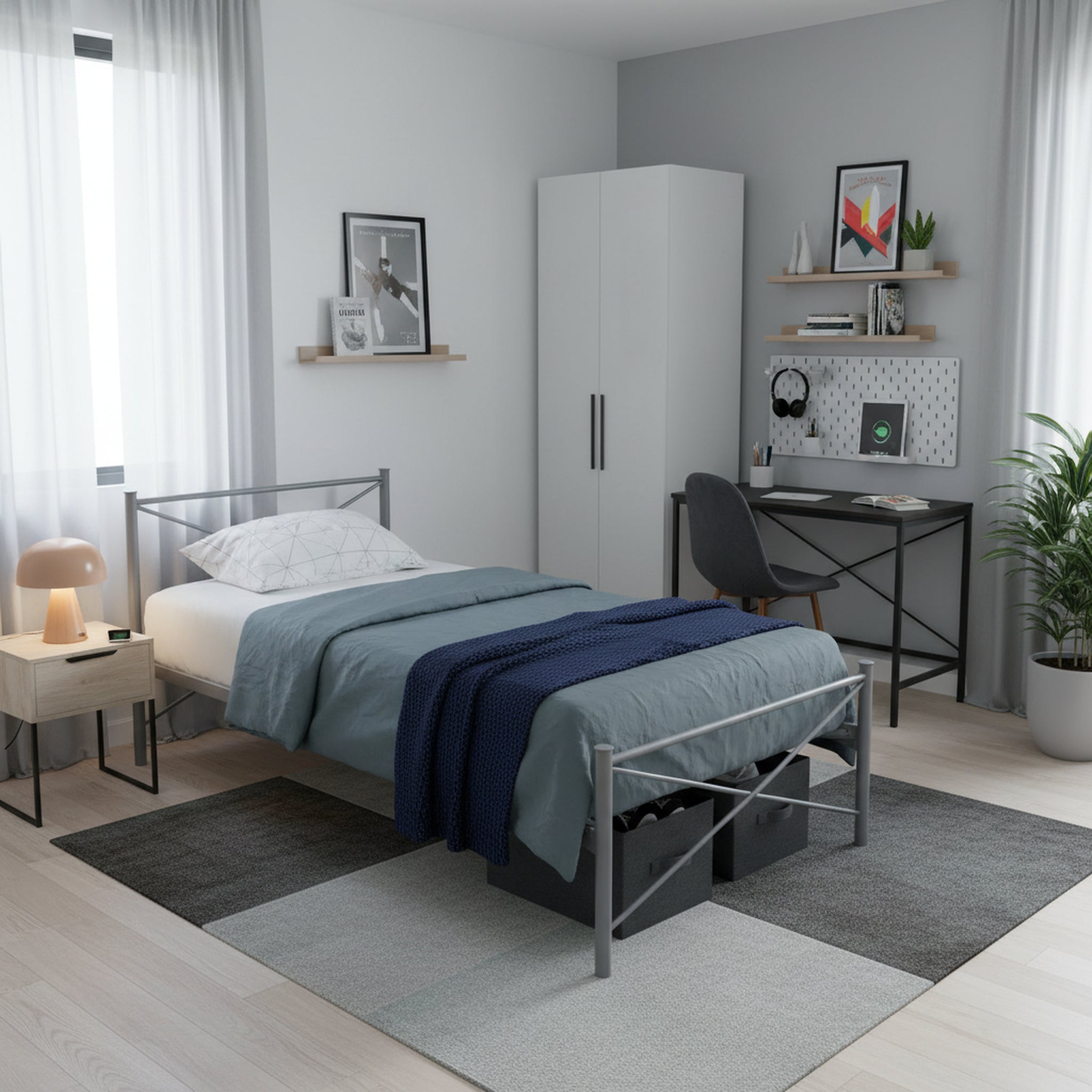 Paris Metal Bed Frame