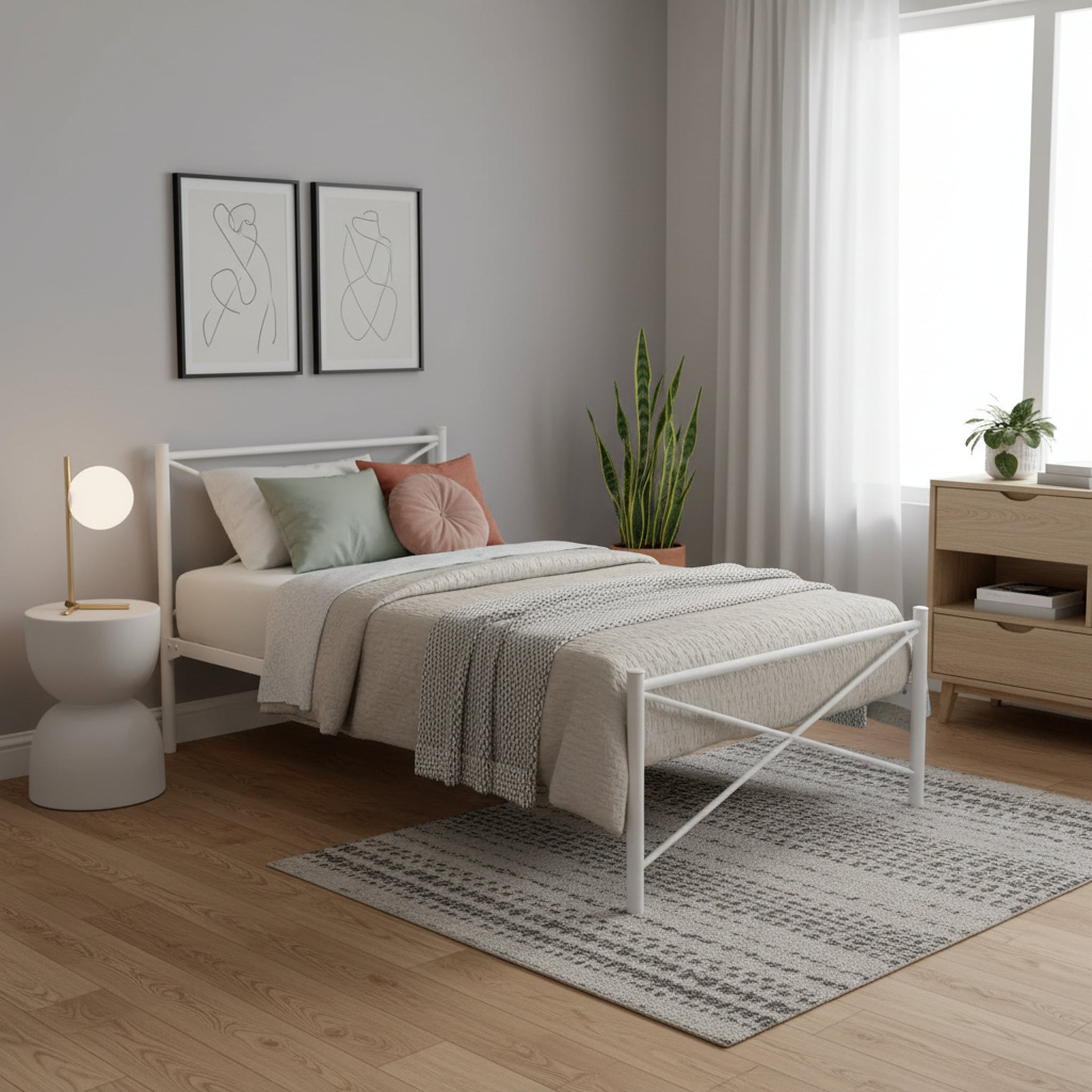 Paris Metal Bed Frame