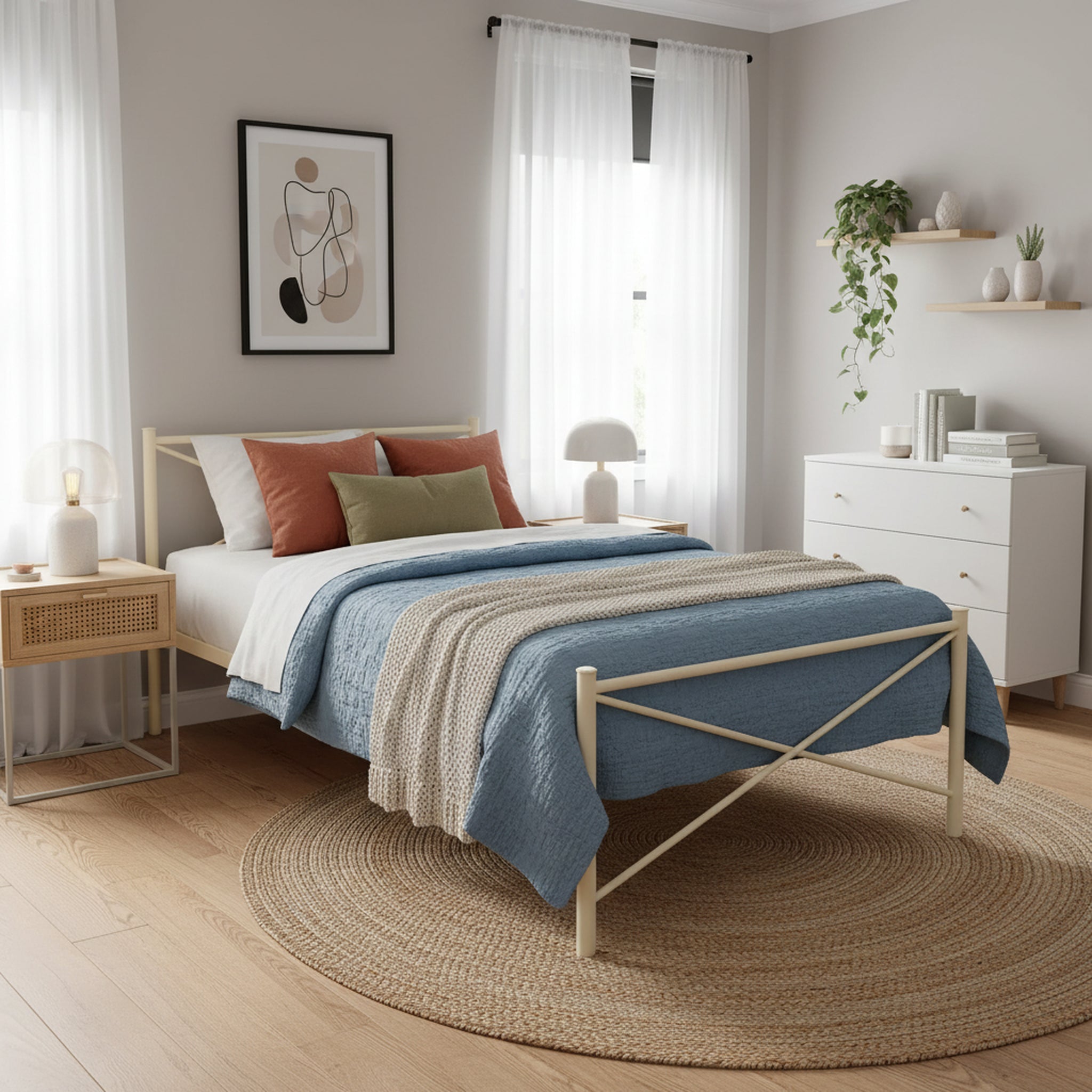 Paris Metal Bed Frame