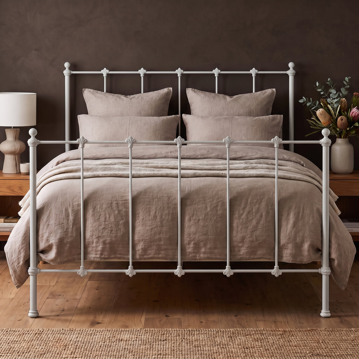 Perth Cast Iron Bed Frame