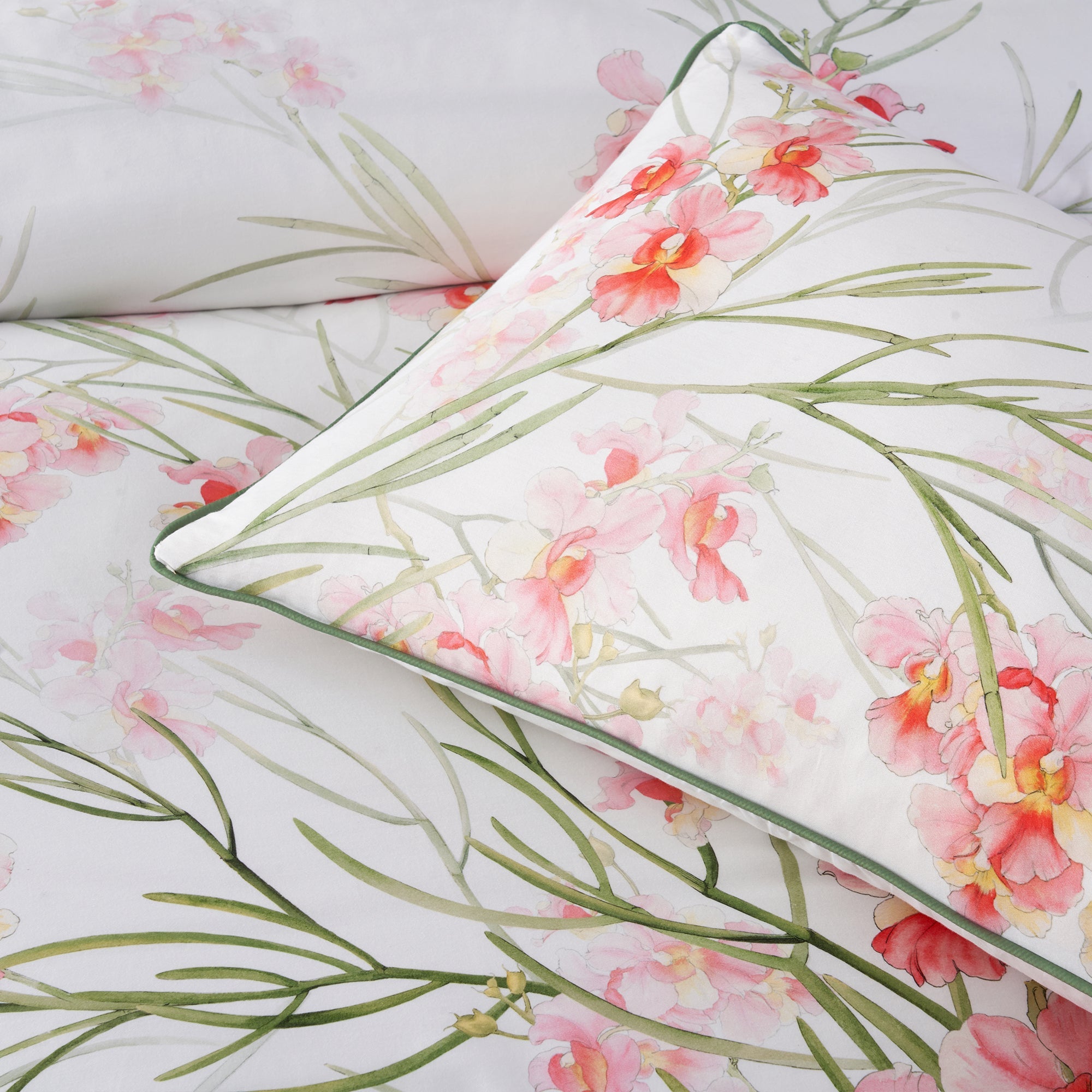 Petalyn Quilt Cover Set White