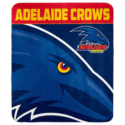 Adelaide Crows Polar Fleece Throw