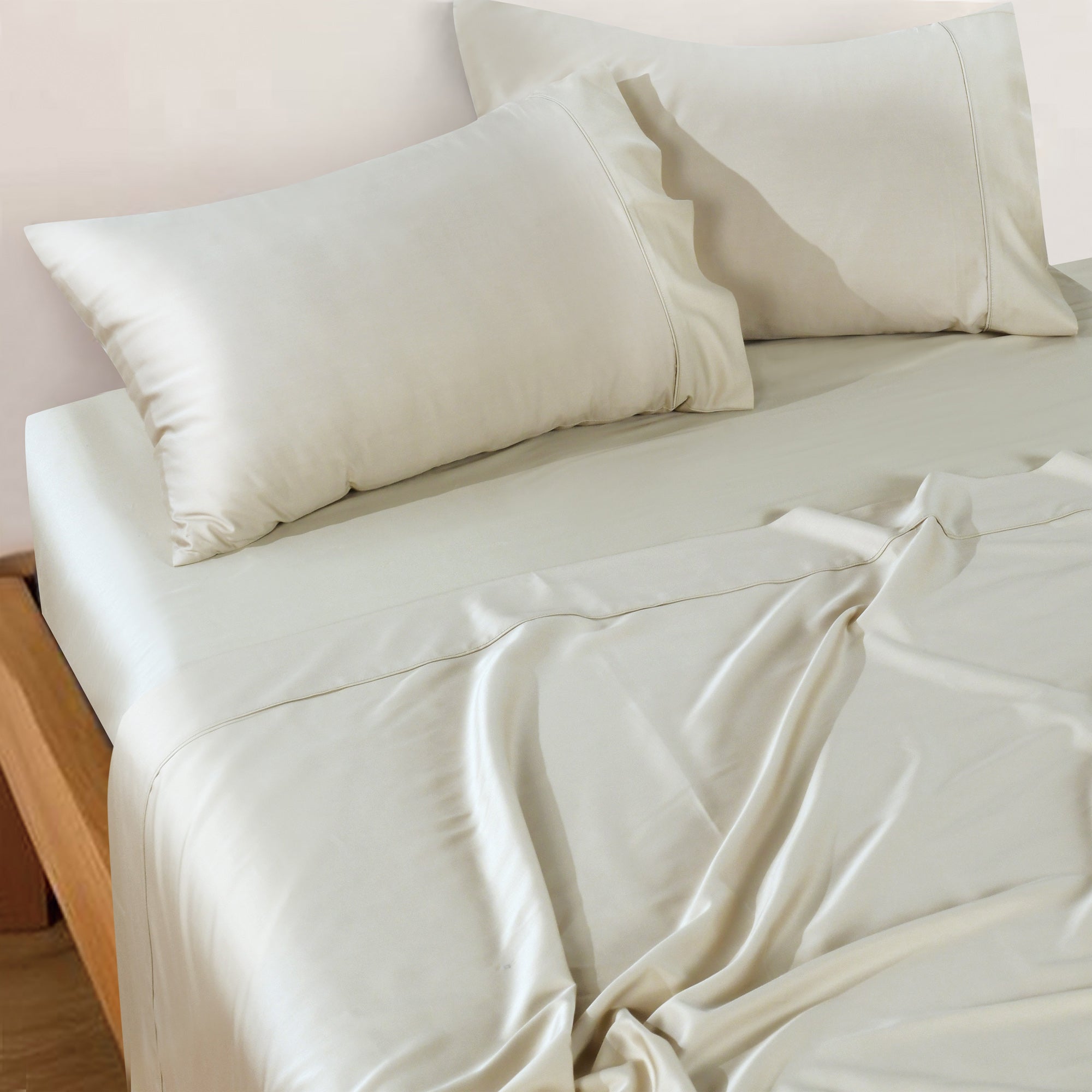 Rosebank Mega 500 Thread Count Bamboo/Cotton Sateen Weave Sheet Sets
