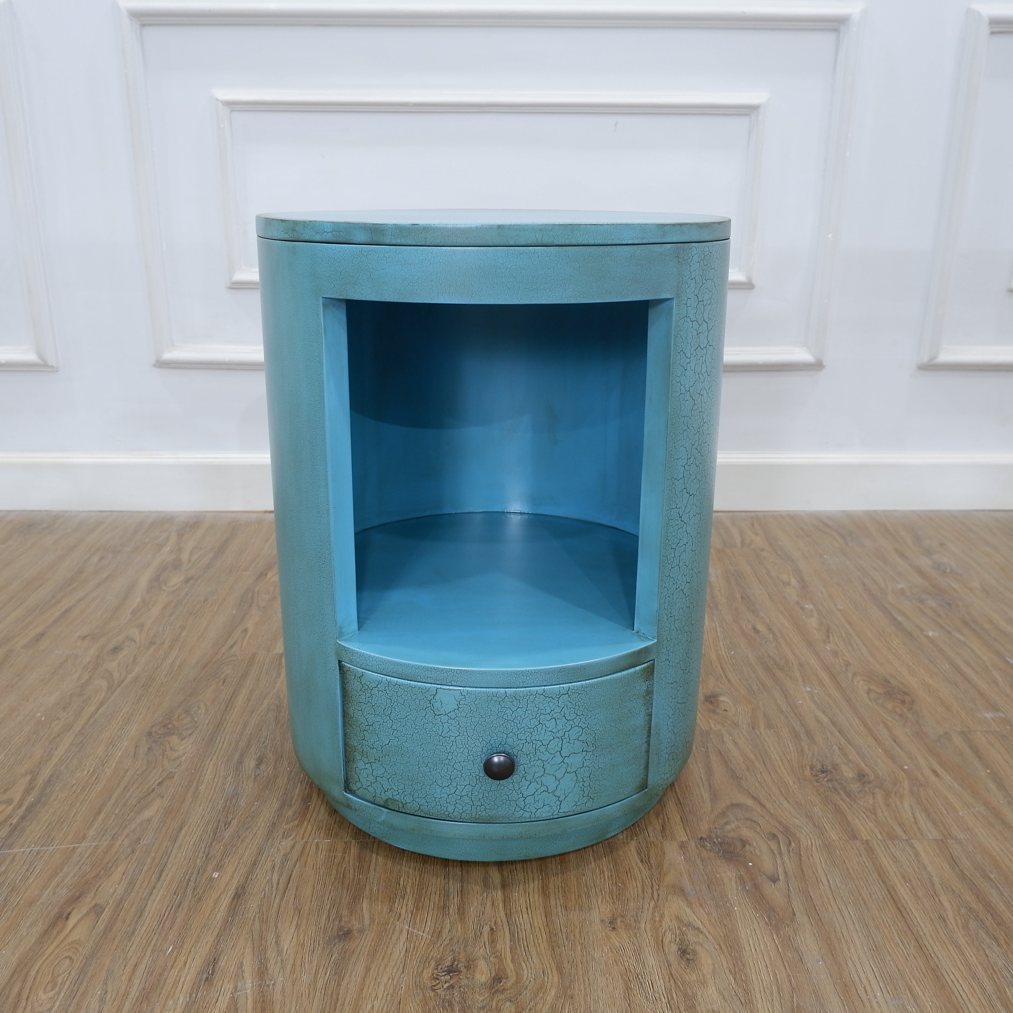 Turquoise Bedside Table