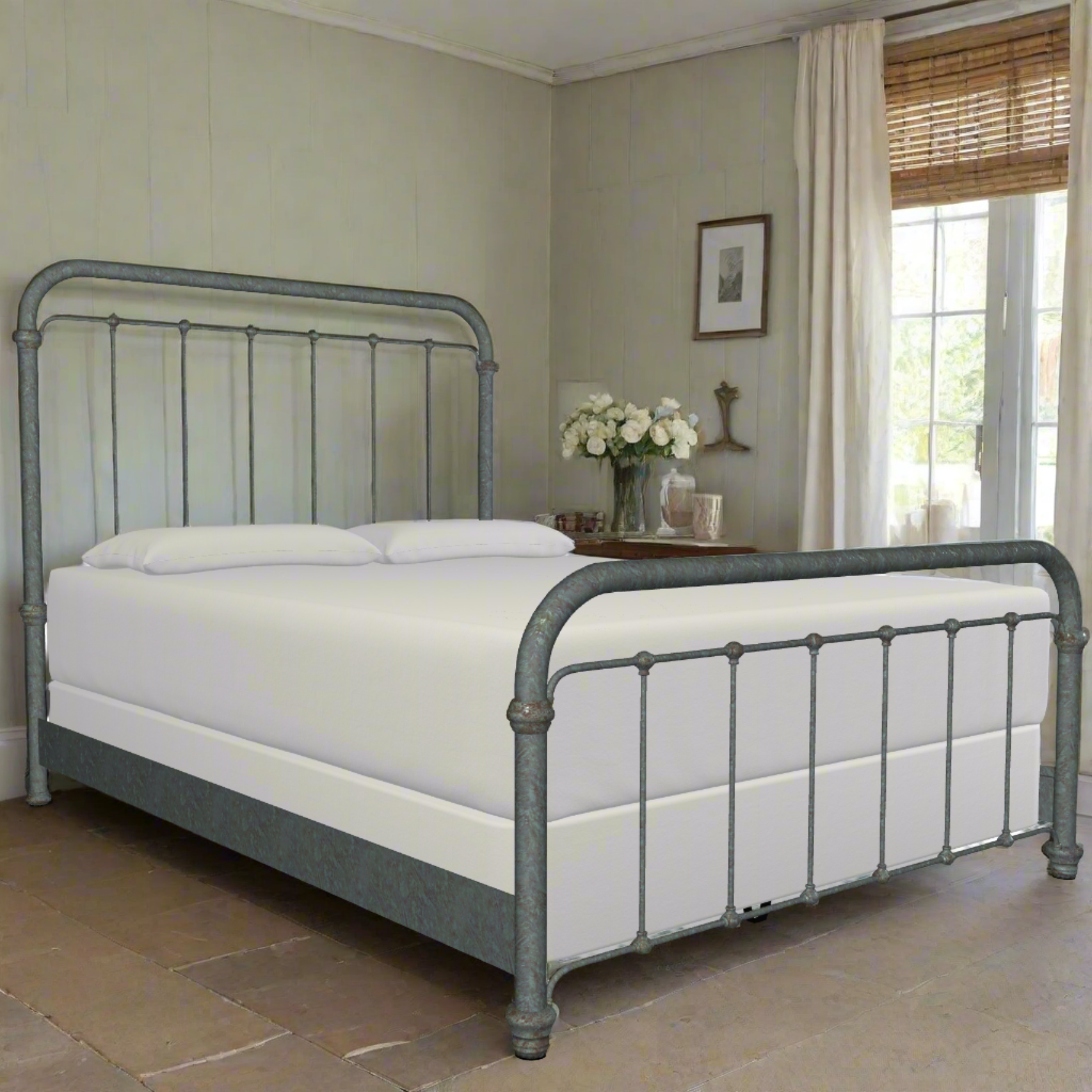 Braden Cast Iron Bed Frame