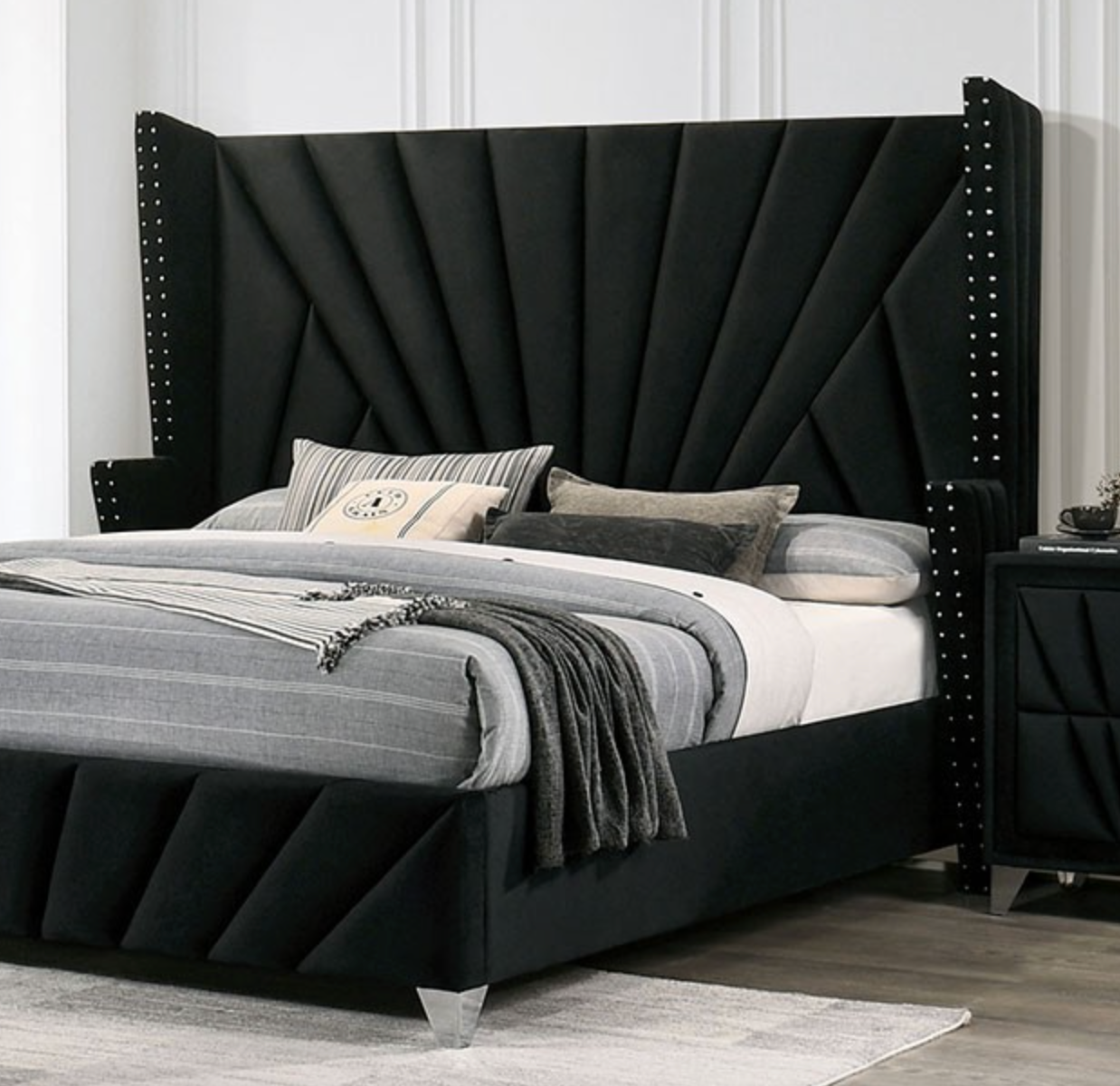 Carissa Upholstered Bed Frame