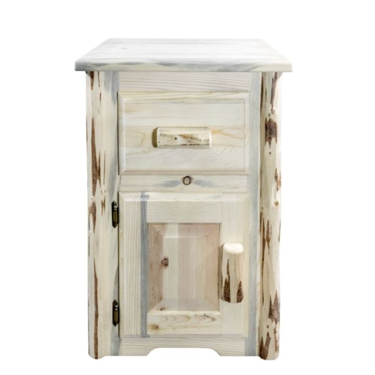 Montana Bedside Table with Door and Drawer