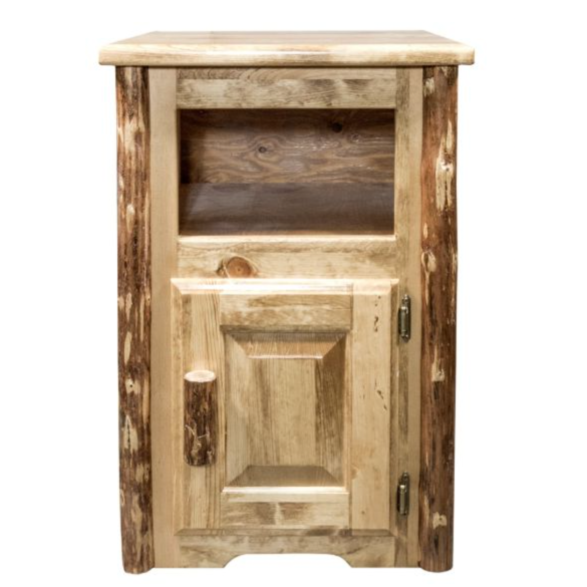 Glacier Country Bedside Table with Door