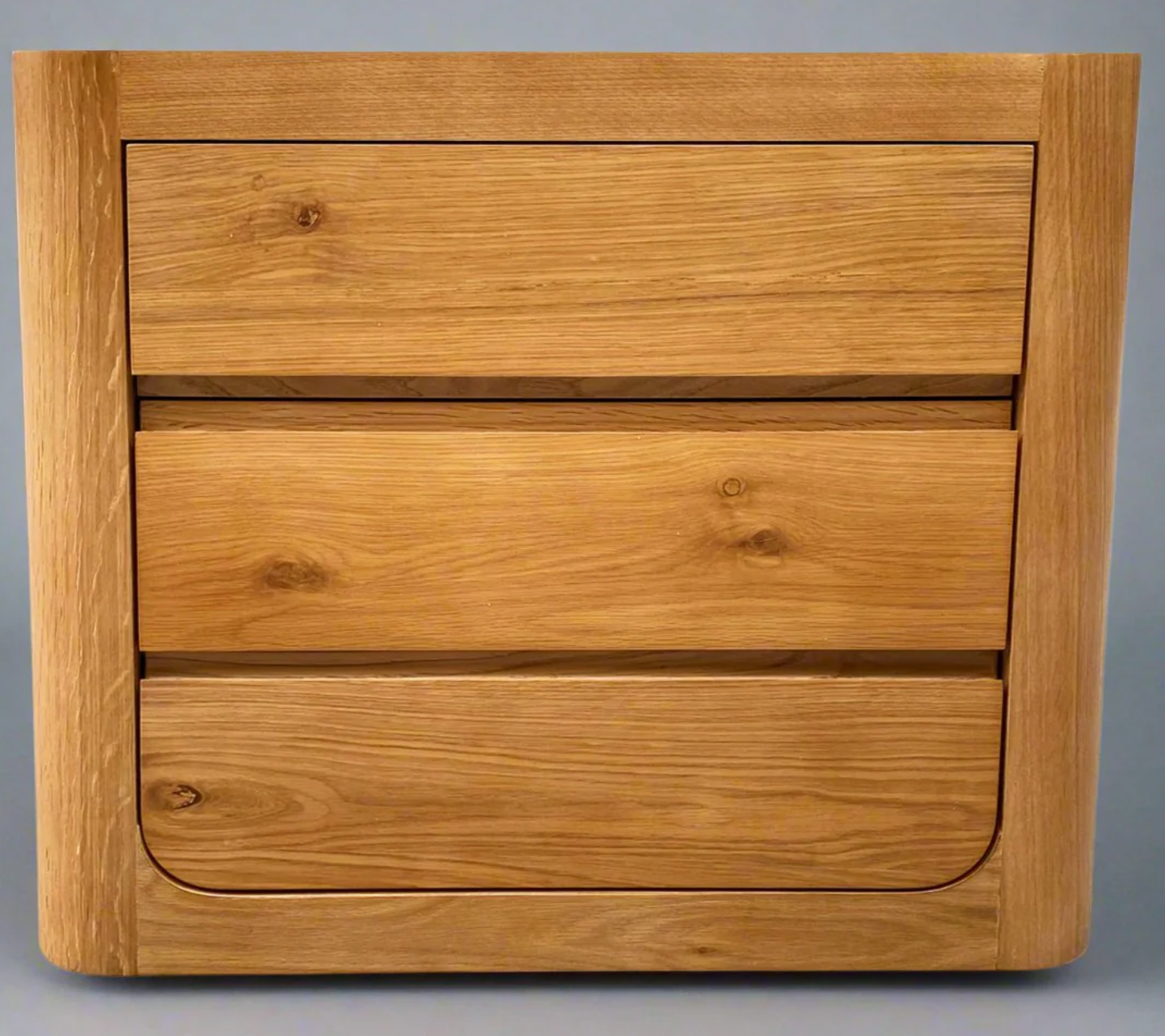 Bower 3 Drawer Bedside Table