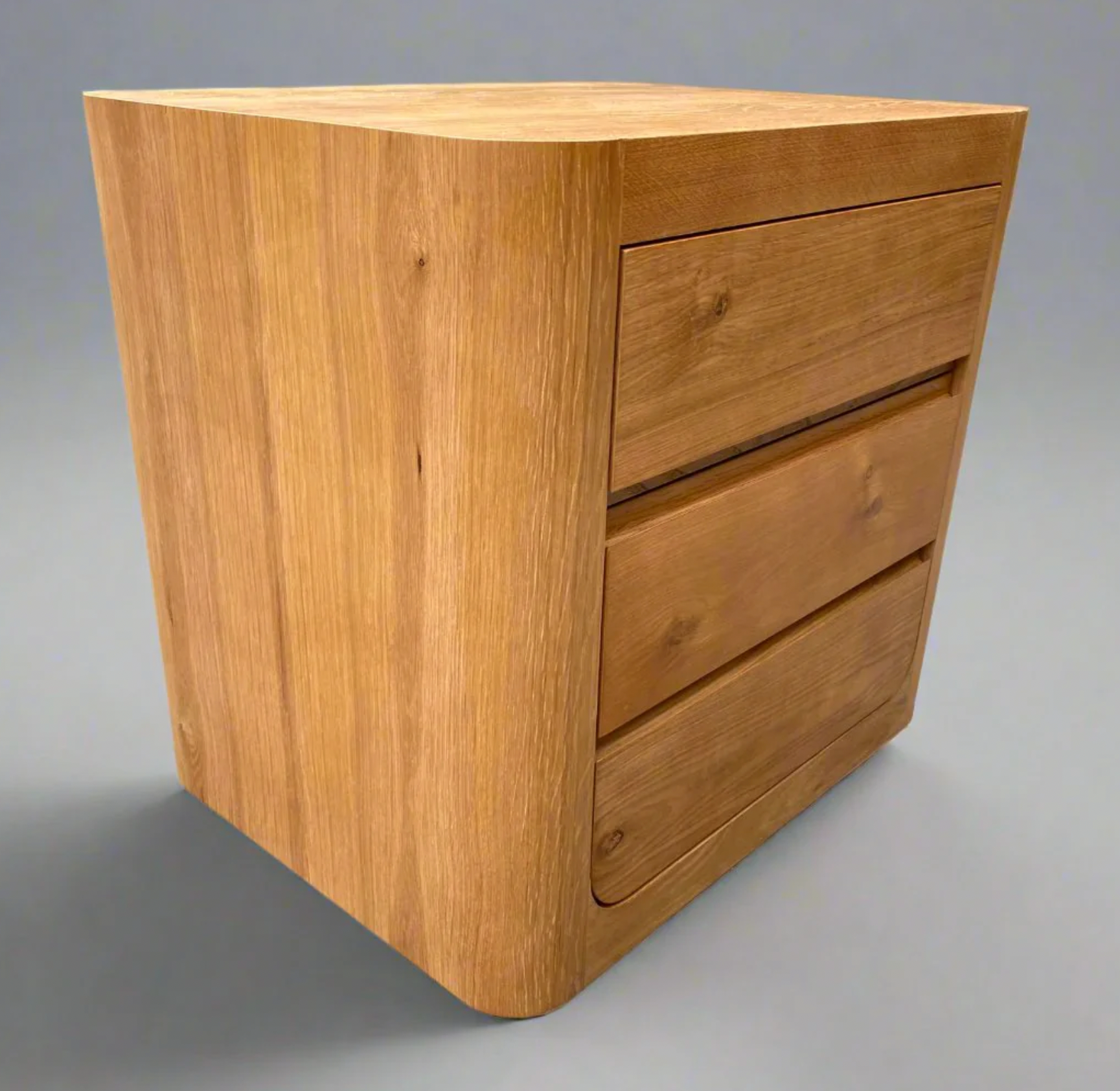 Bower 3 Drawer Bedside Table