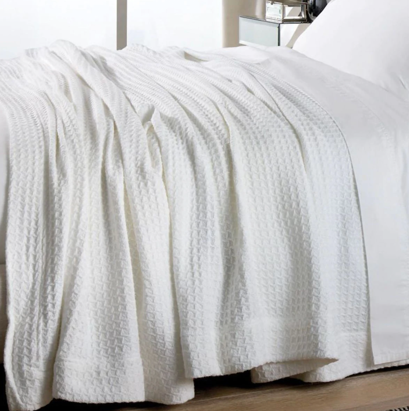 Cotton Waffle Blanket