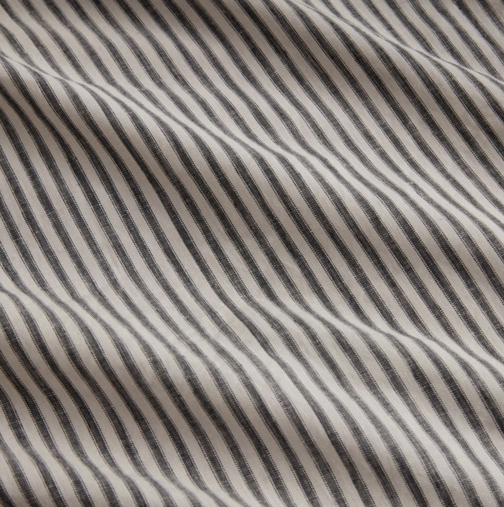Abbotson Ticking Stripe Tailored Quilt Cover