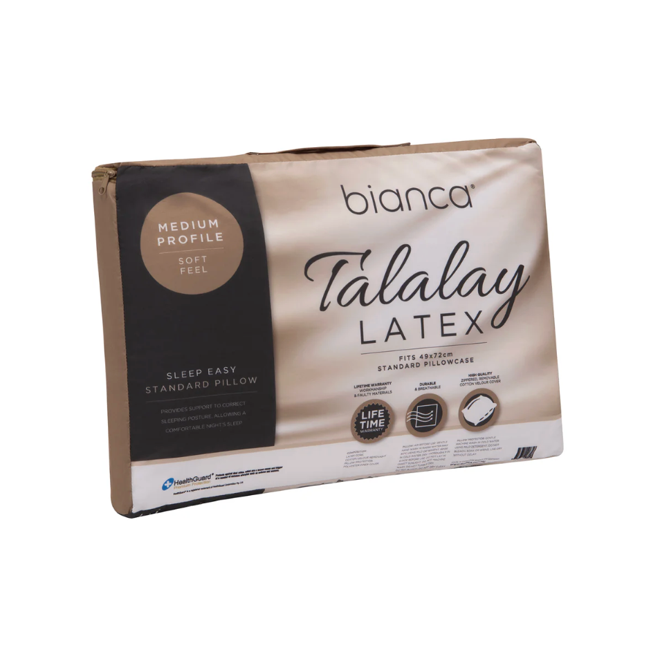 Sleep Easy Medium Profile Soft Feel Pillow
