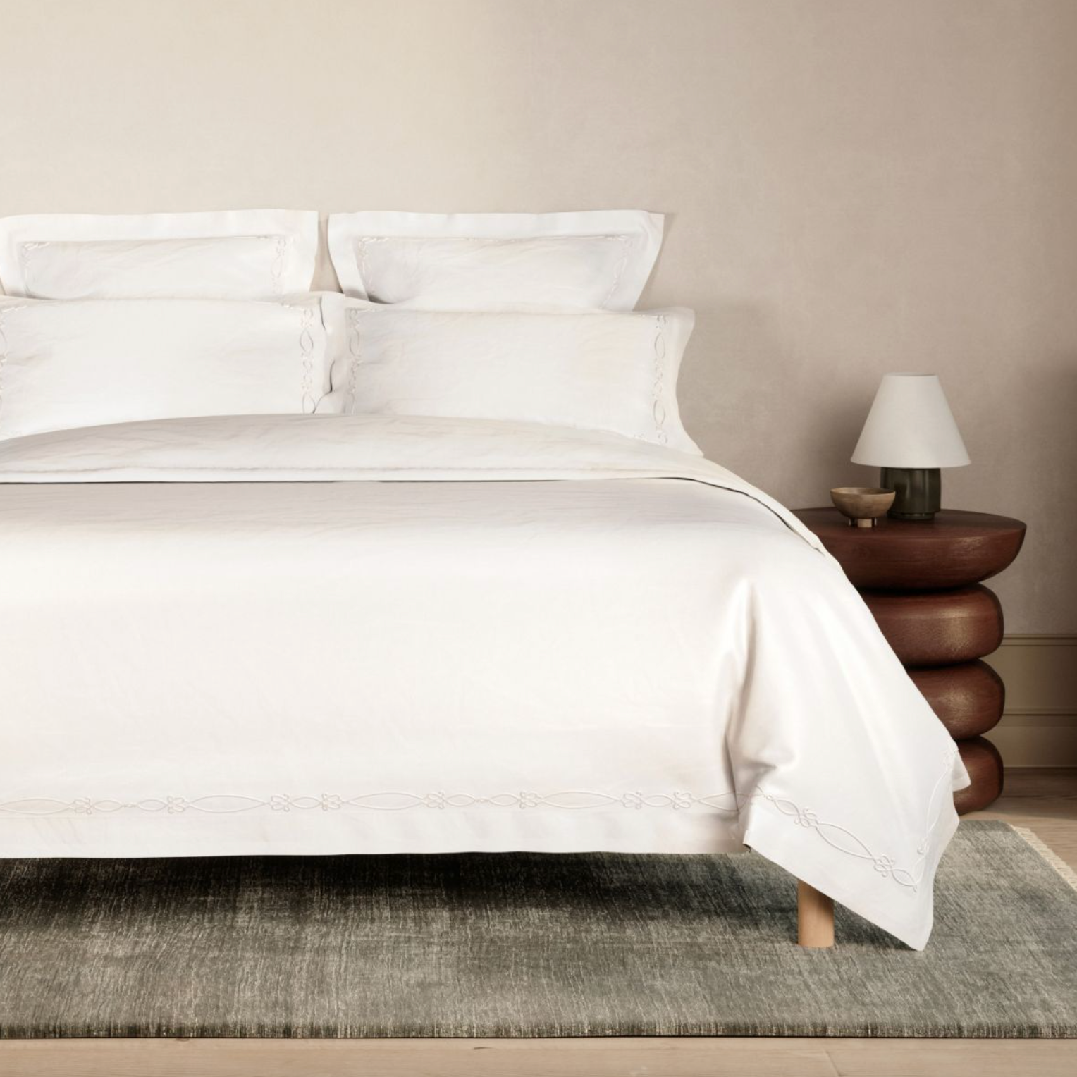 1200 Thread Count Palais Trellis Quilt Cover