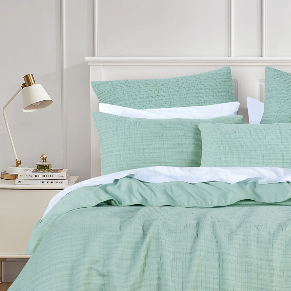 Cressida Coverlet Set Sage