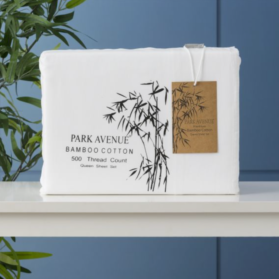 Park Avenue 500 Thread Count Natural Bamboo Cotton Sheet Sets