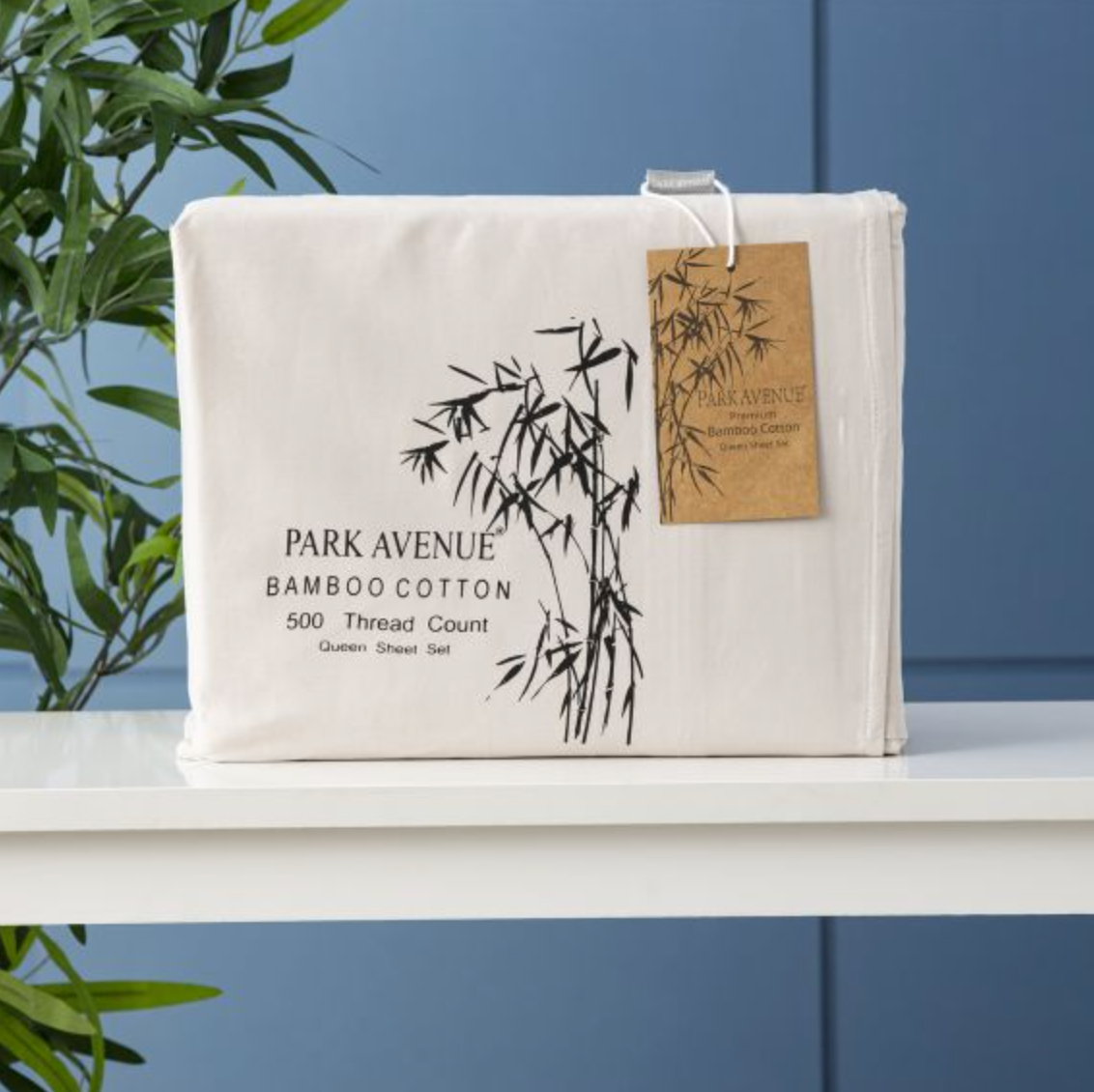 Park Avenue 500 Thread Count Natural Bamboo Cotton Sheet Sets