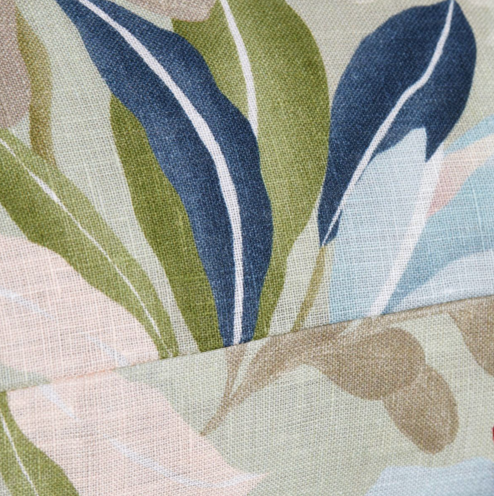 Abbotson Linen Florae Breakfast Cushion