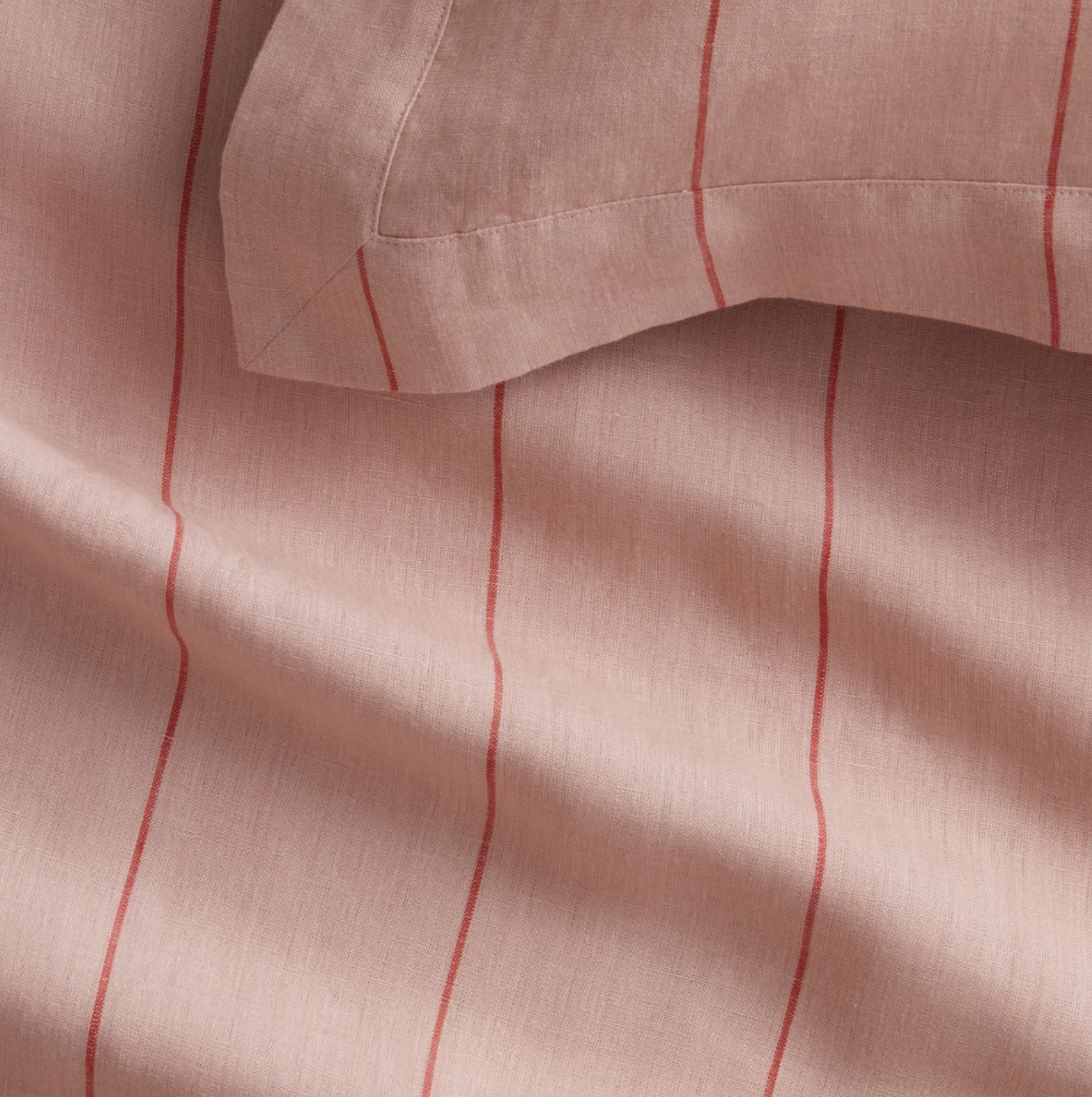 Abbotson Linen Stripe Tailored Quilt Cover
