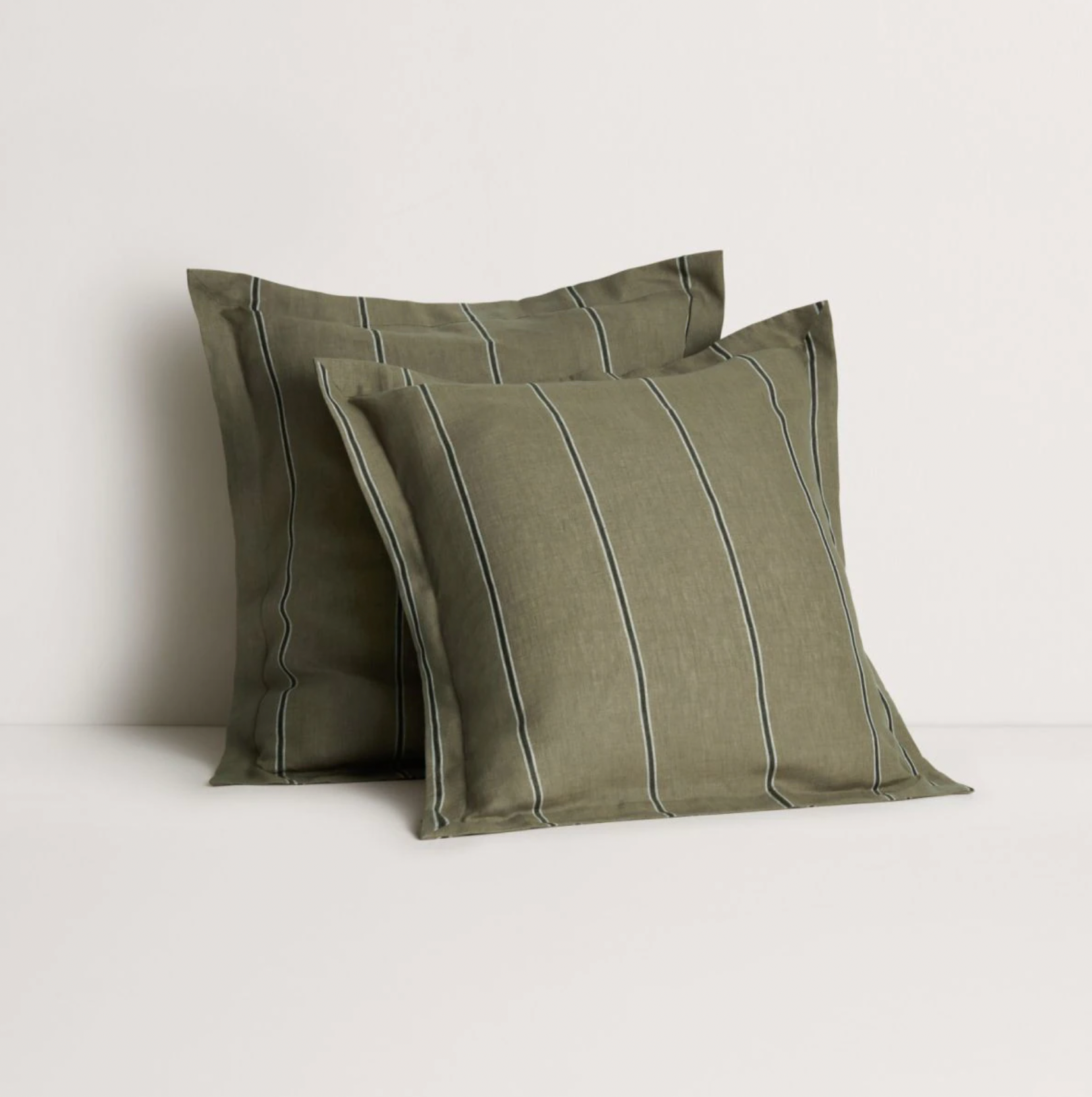 Abbotson Linen Stripe European Pillowcase