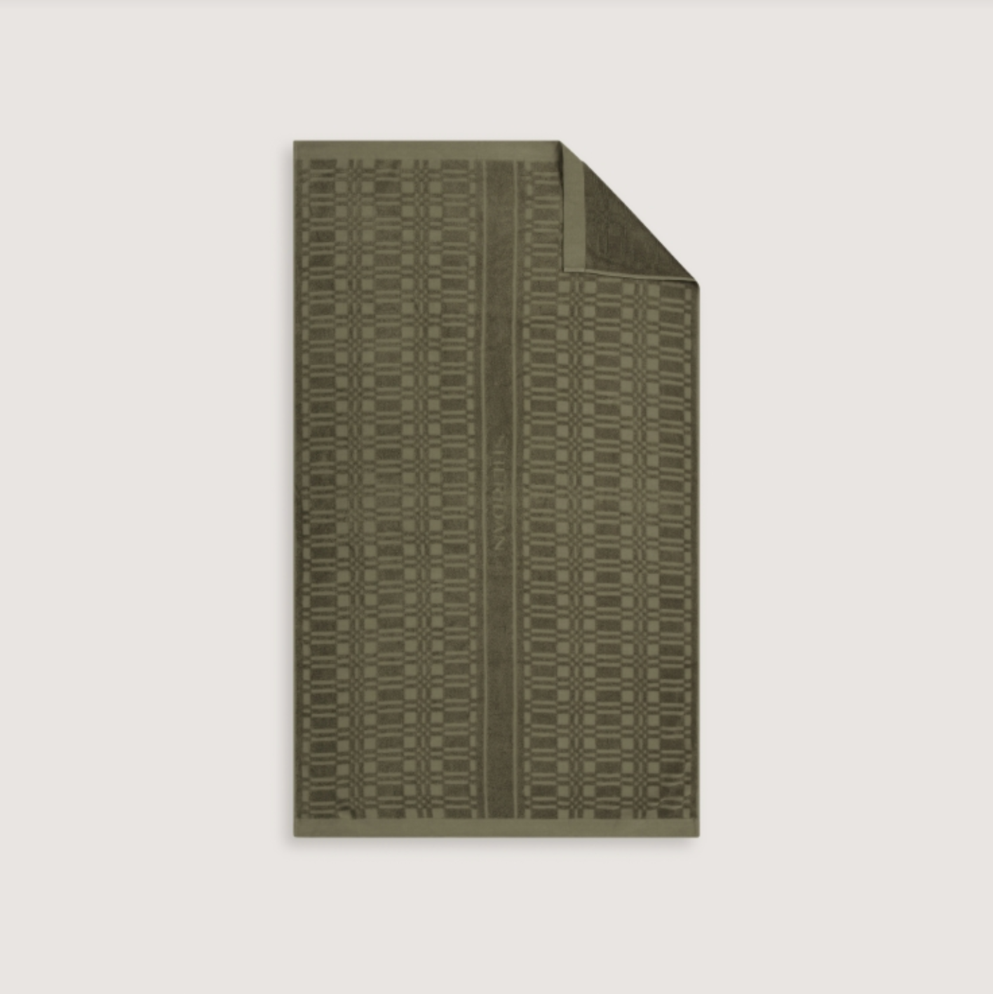 Checker Logo Beach Towel