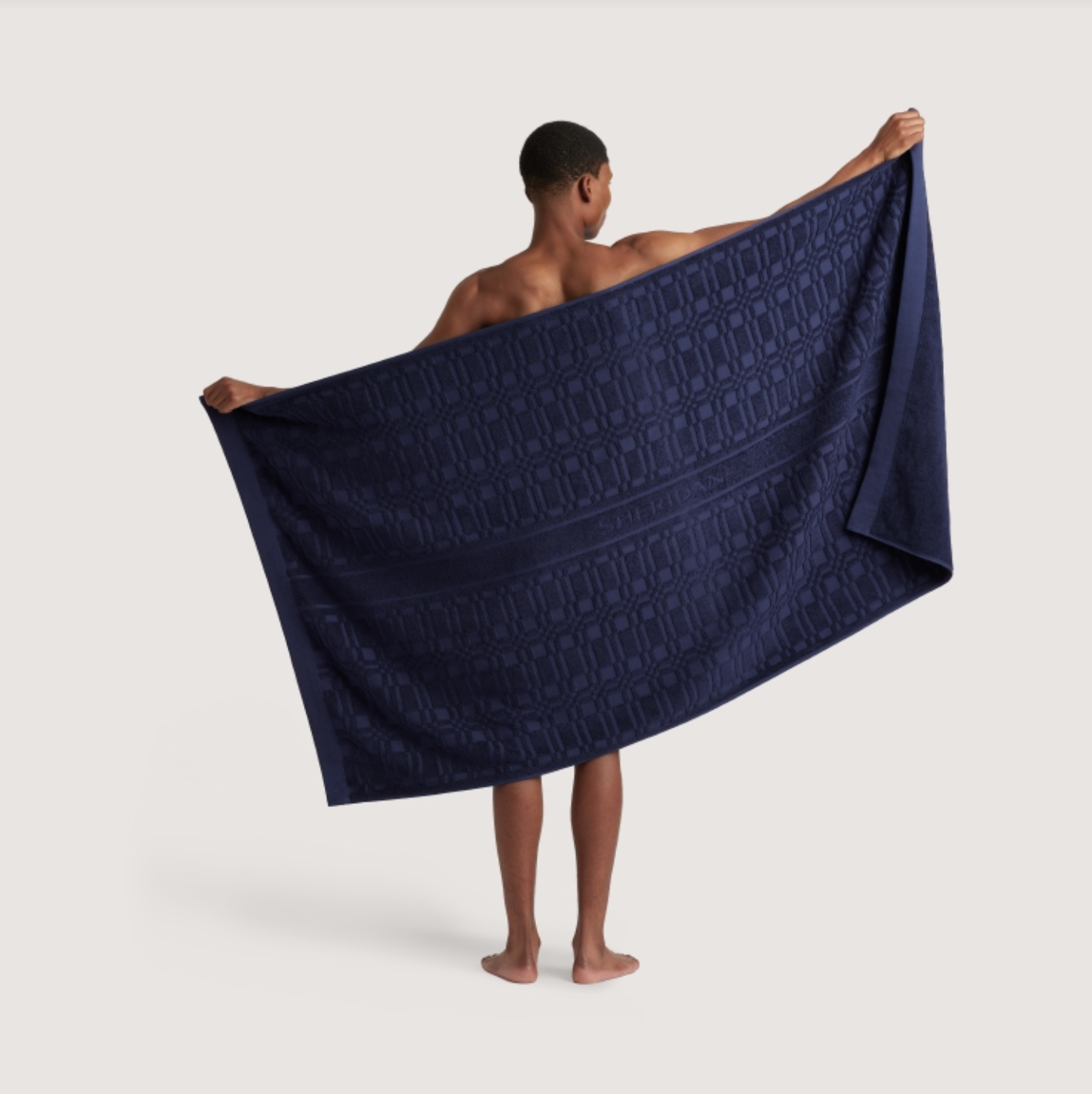 Checker Logo Beach Towel