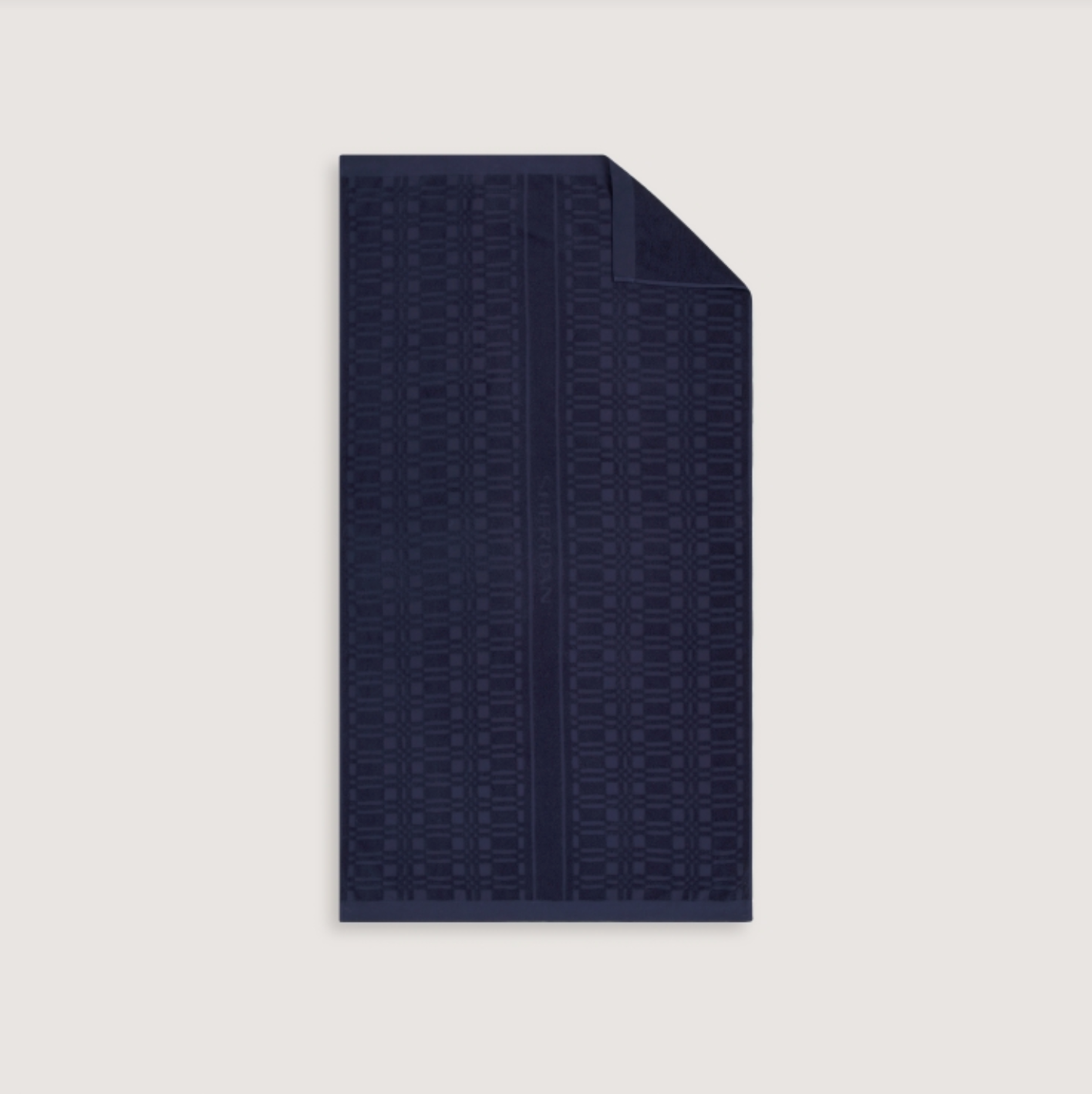 Checker Logo Beach Towel